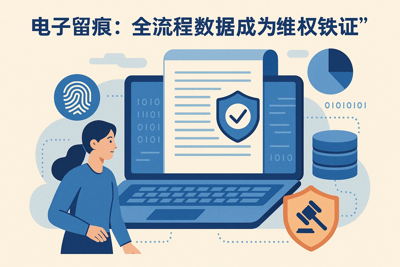2. 电子留痕:全流程数据成为“维权铁证”