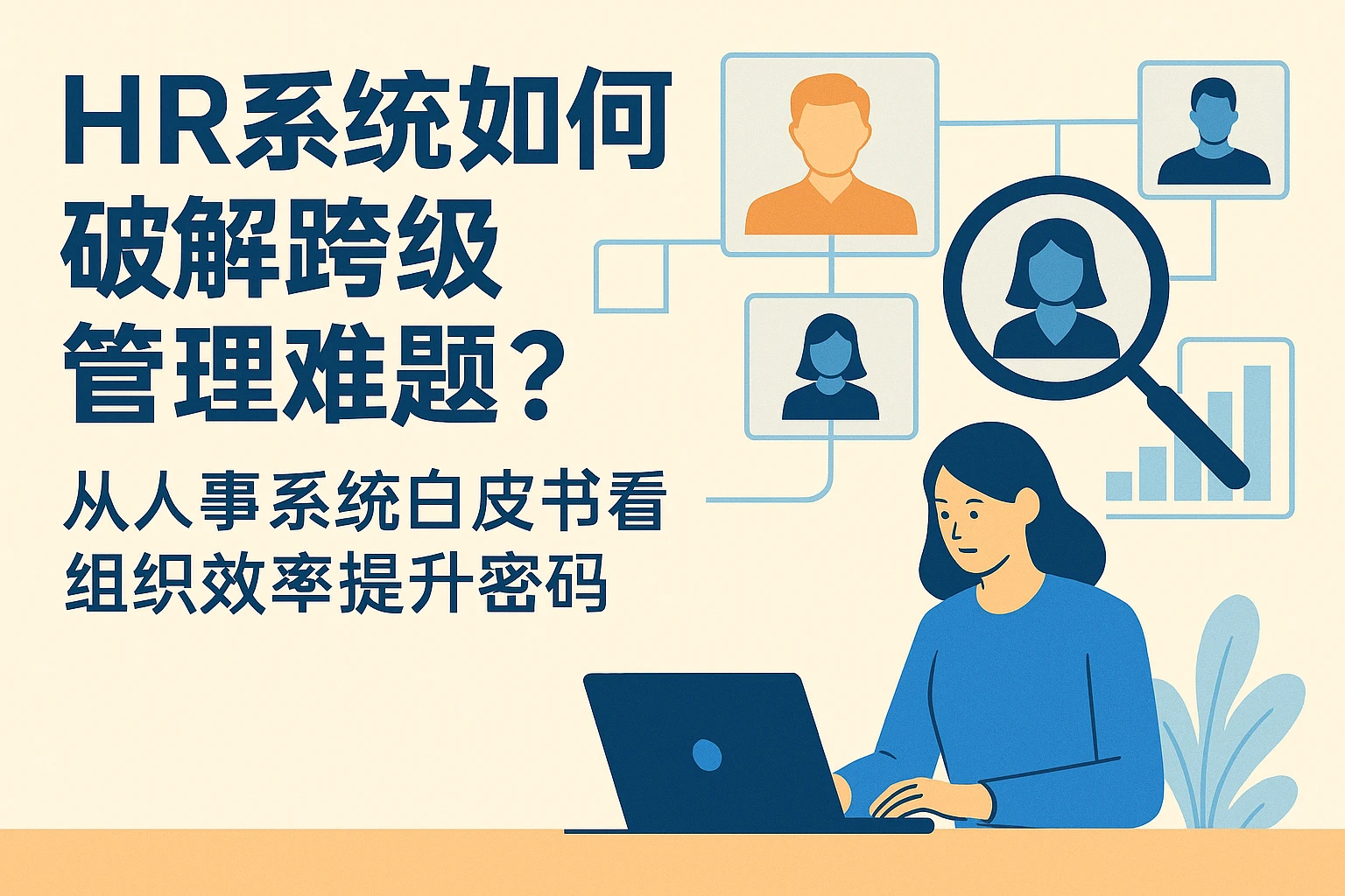 HR系统如何破解跨级管理难题？从人事系统白皮书看组织效率提升密码
