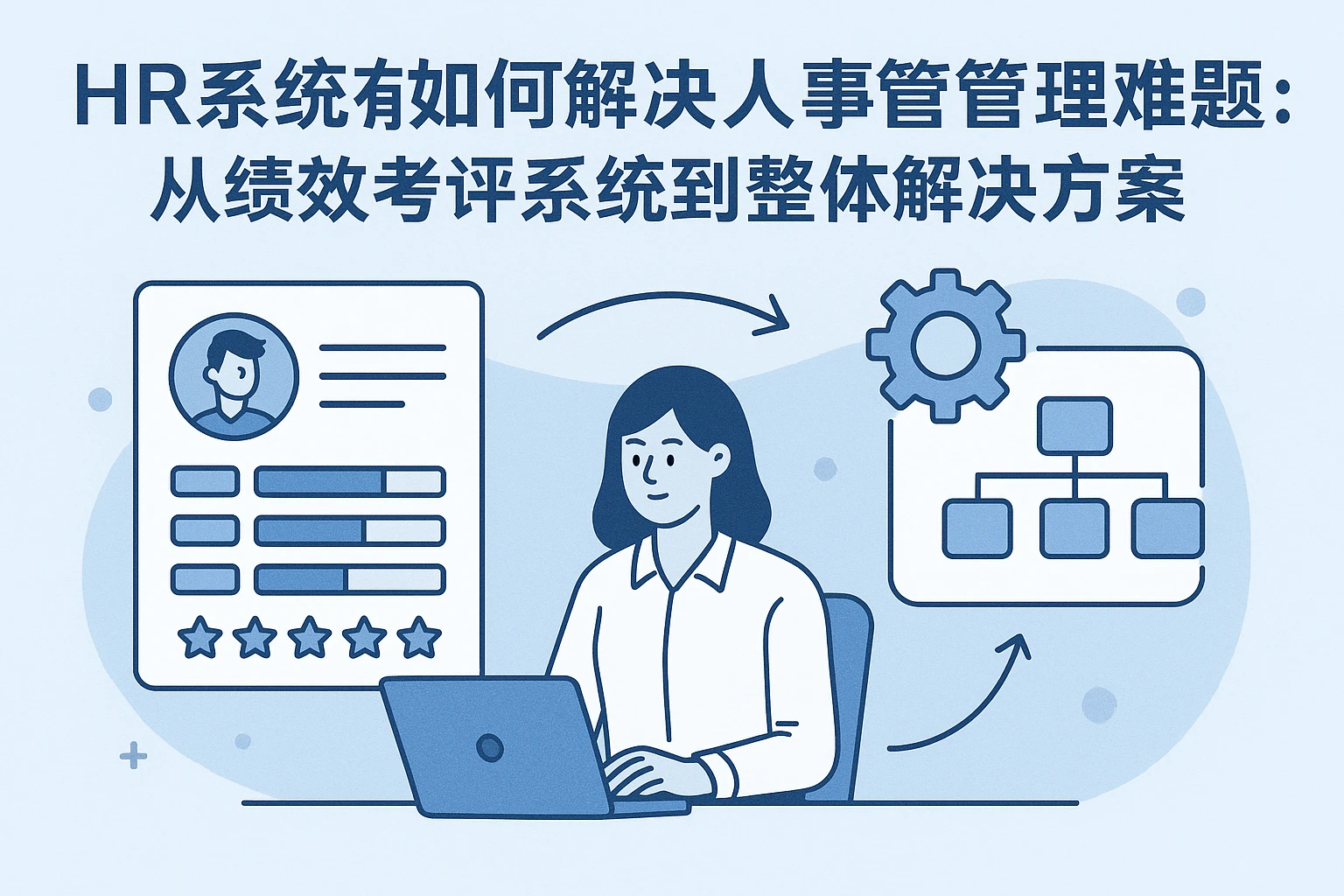 HR系统如何解决人事管理难题:从绩效考评系统到整体解决方案