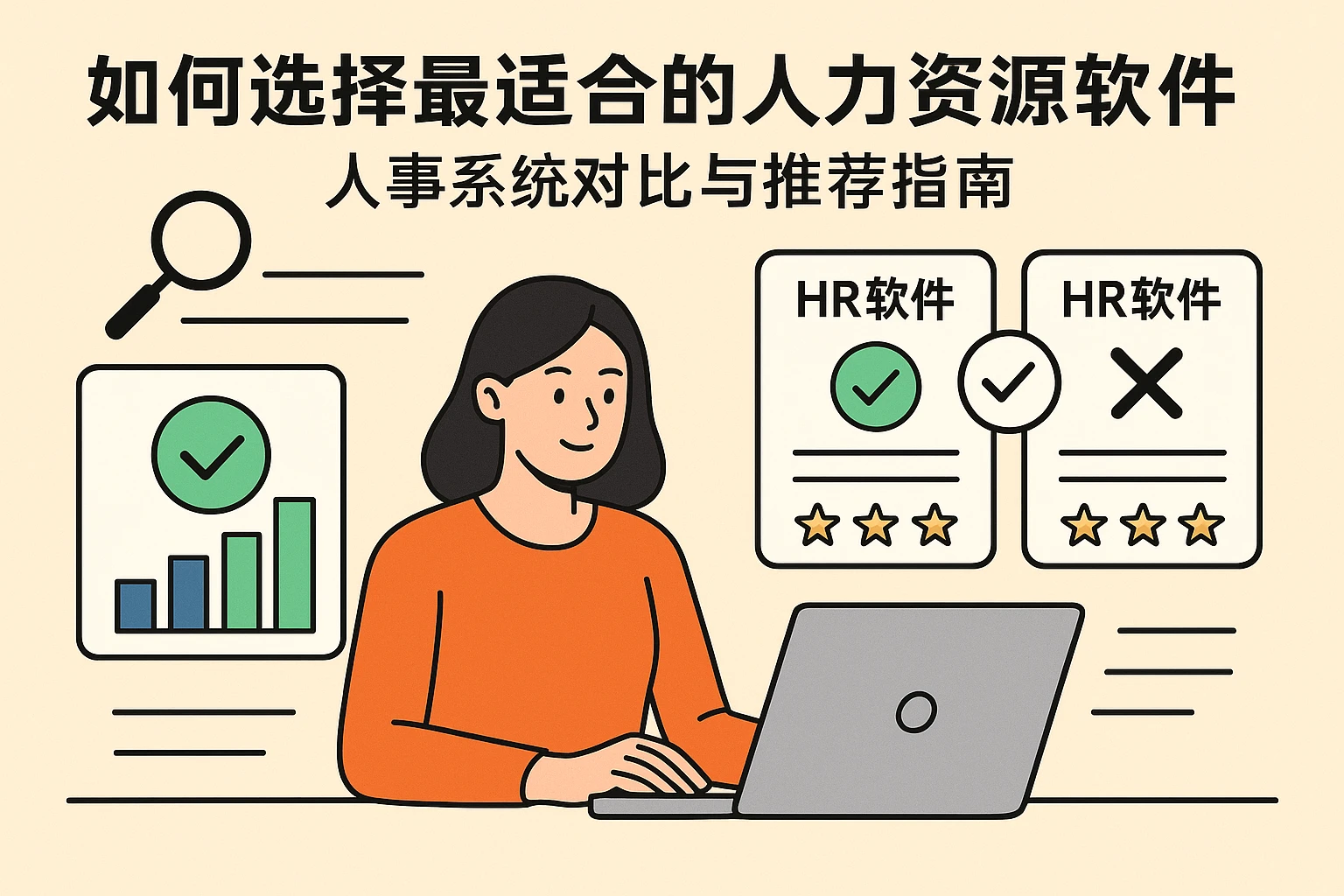 如何选择最适合的人力资源软件：人事系统对比与推荐指南