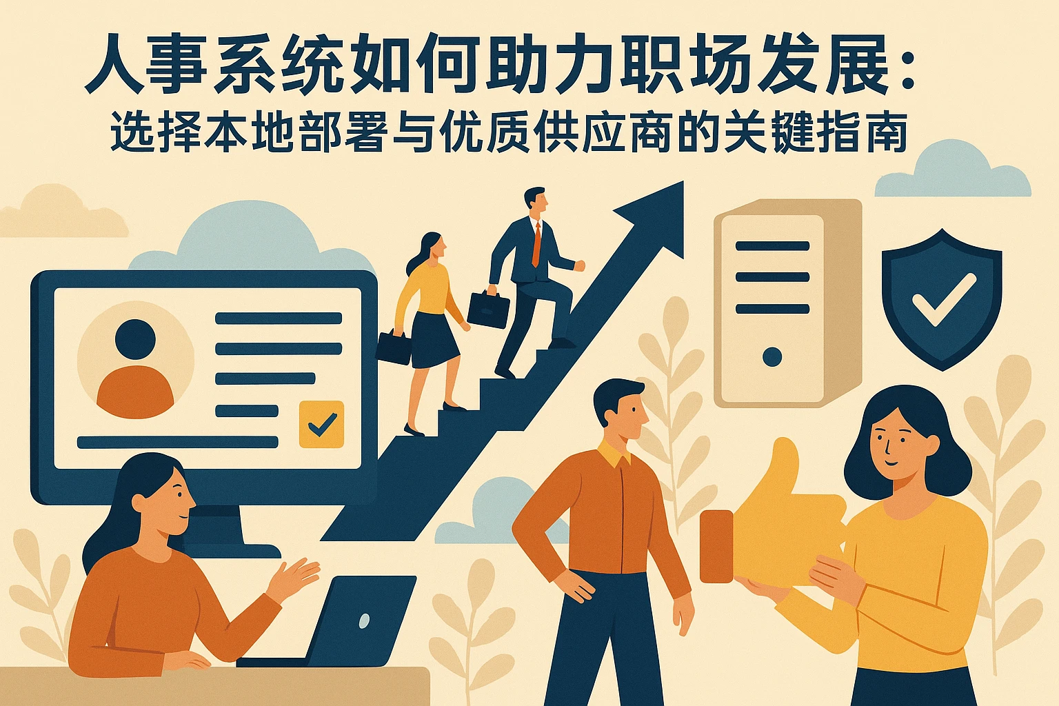人事系统如何助力职场发展：选择本地部署与优质供应商的关键指南