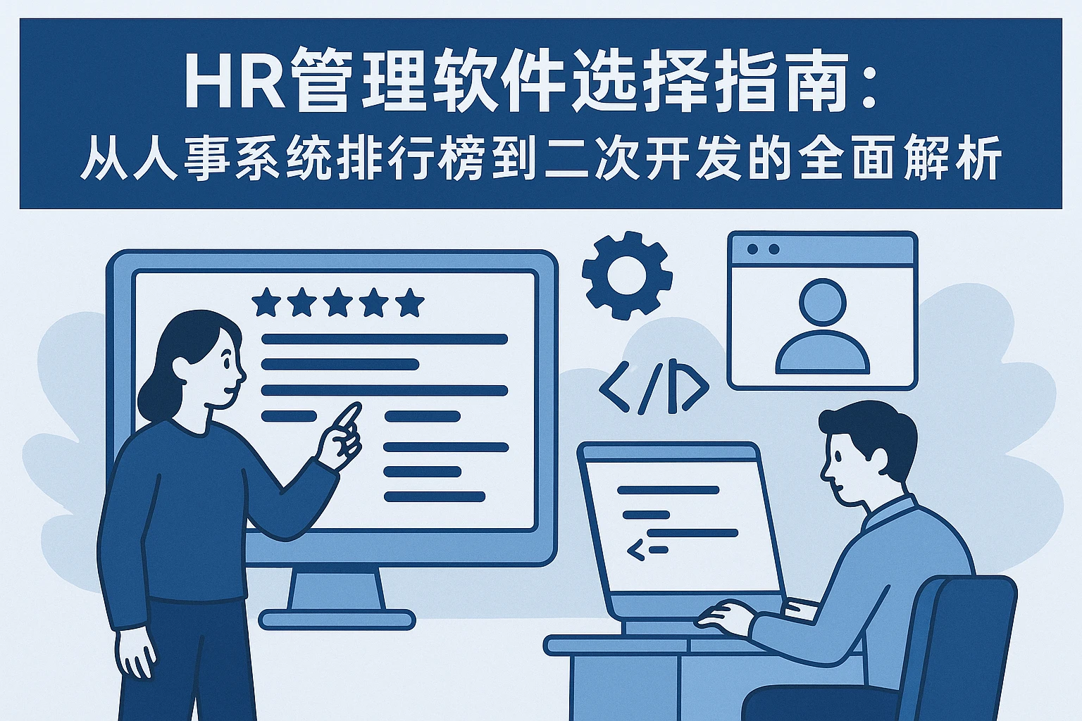 HR管理软件选择指南:从人事系统排行榜到二次开发的全面解析
