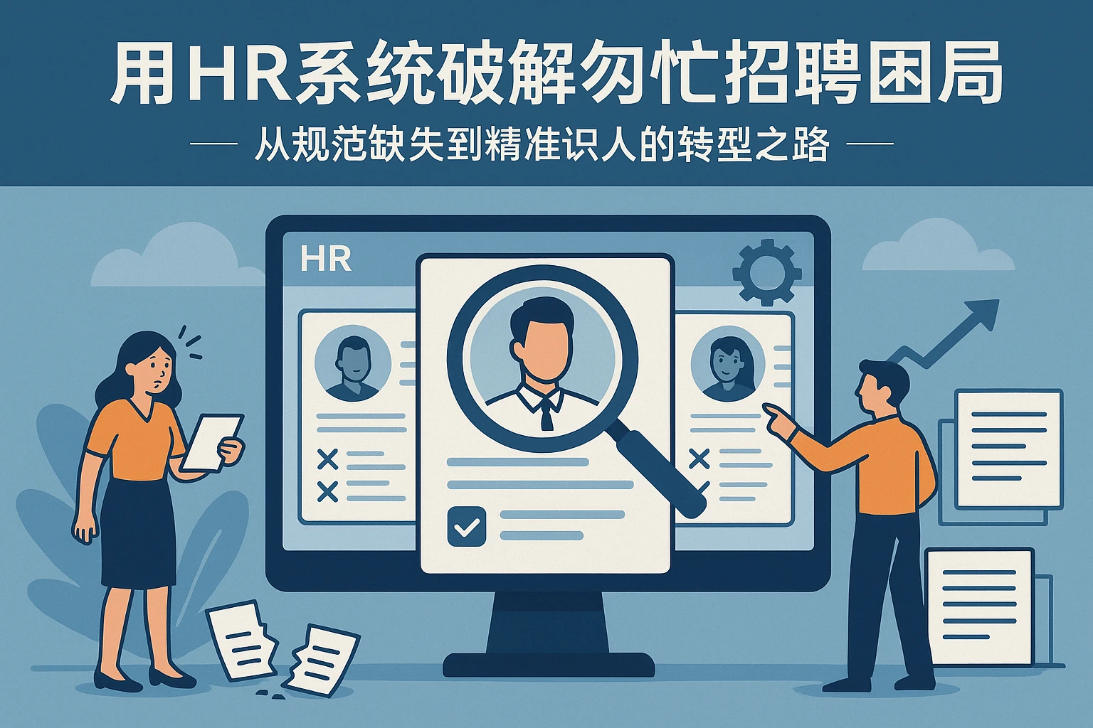 用HR系统破解匆忙招聘困局：从规范缺失到精准识人的转型之路