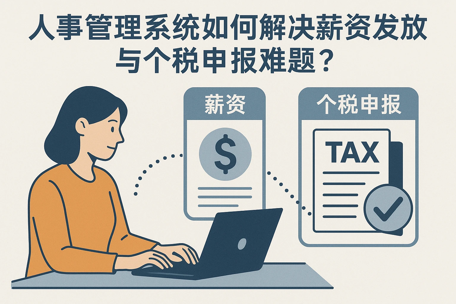 人事管理系统如何解决薪资发放与个税申报难题？