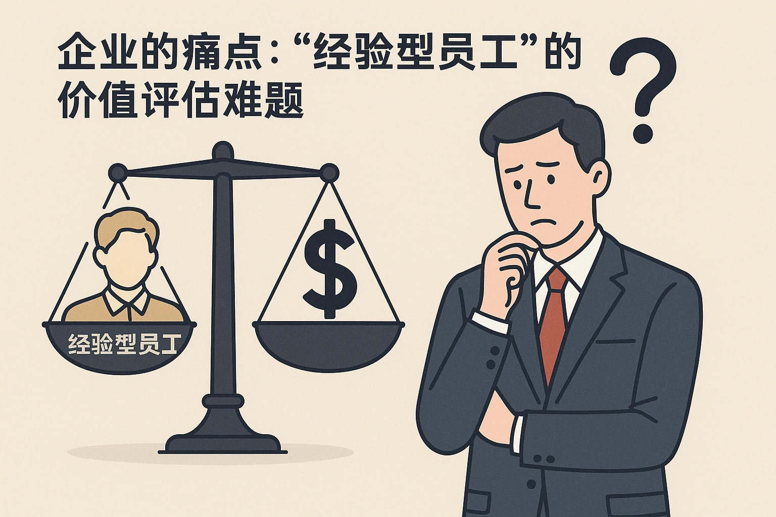 2. 企业的痛点：“经验型员工”的价值评估难题