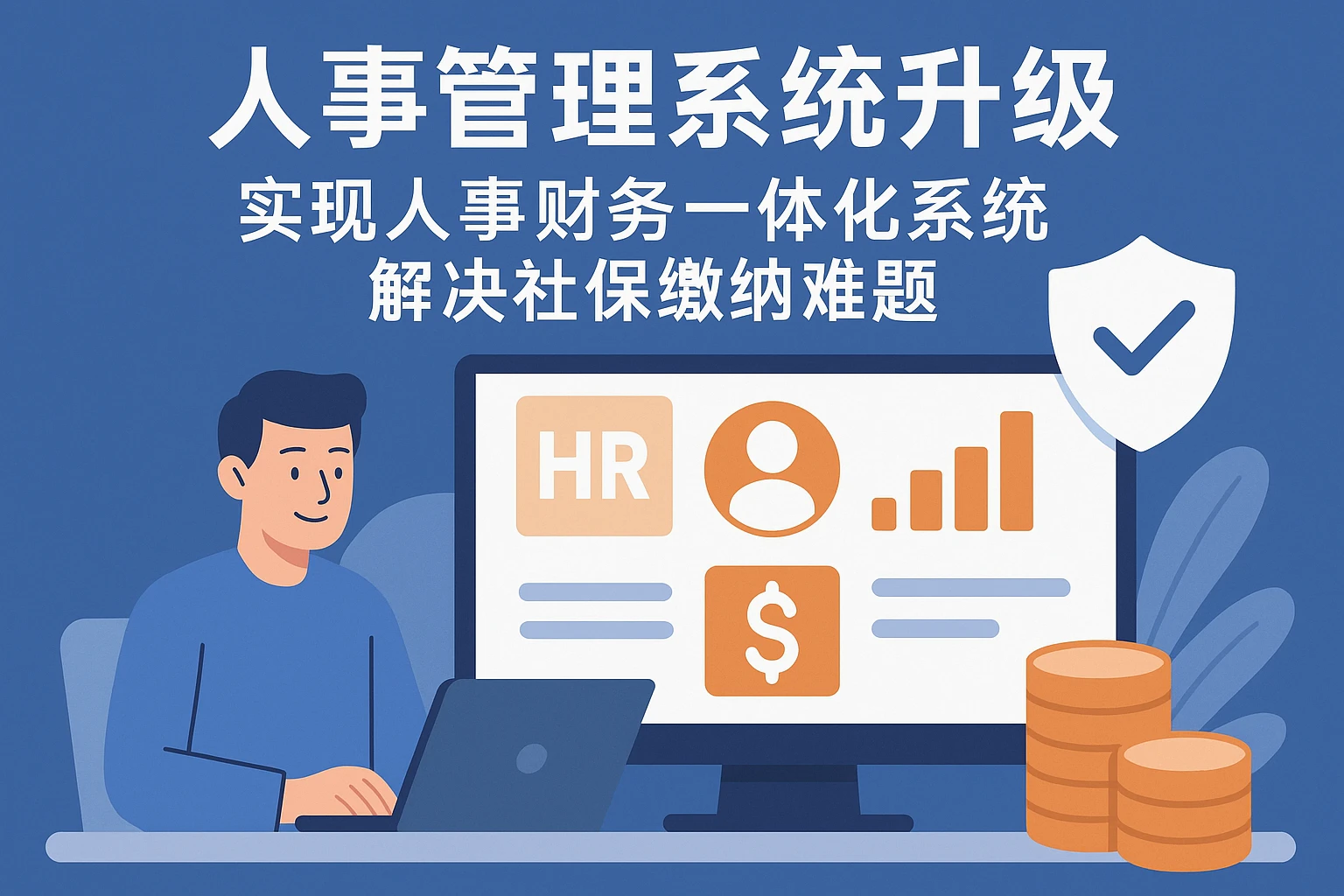 人事管理系统升级：实现人事财务一体化系统解决社保缴纳难题