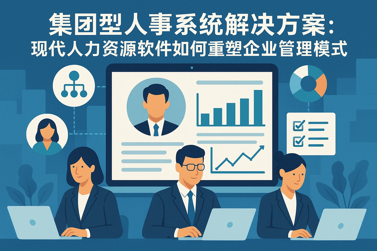 集团型人事系统解决方案：现代人力资源软件如何重塑企业管理模式