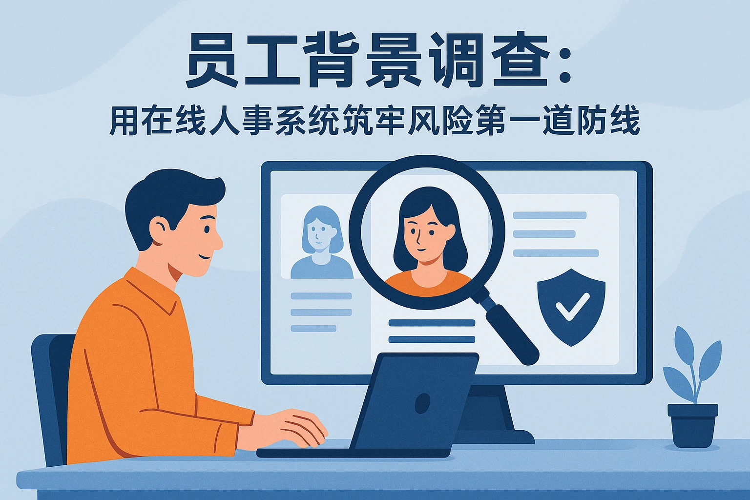 1. 员工背景调查：用在线人事系统筑牢风险第一道防线