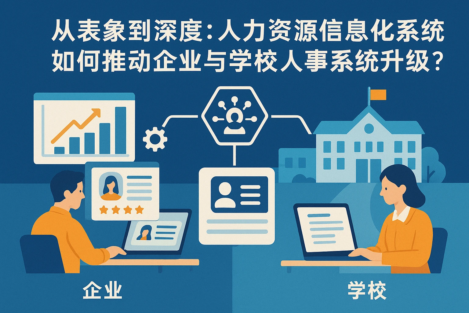 从表象到深度：人力资源信息化系统如何推动企业与学校人事系统升级？