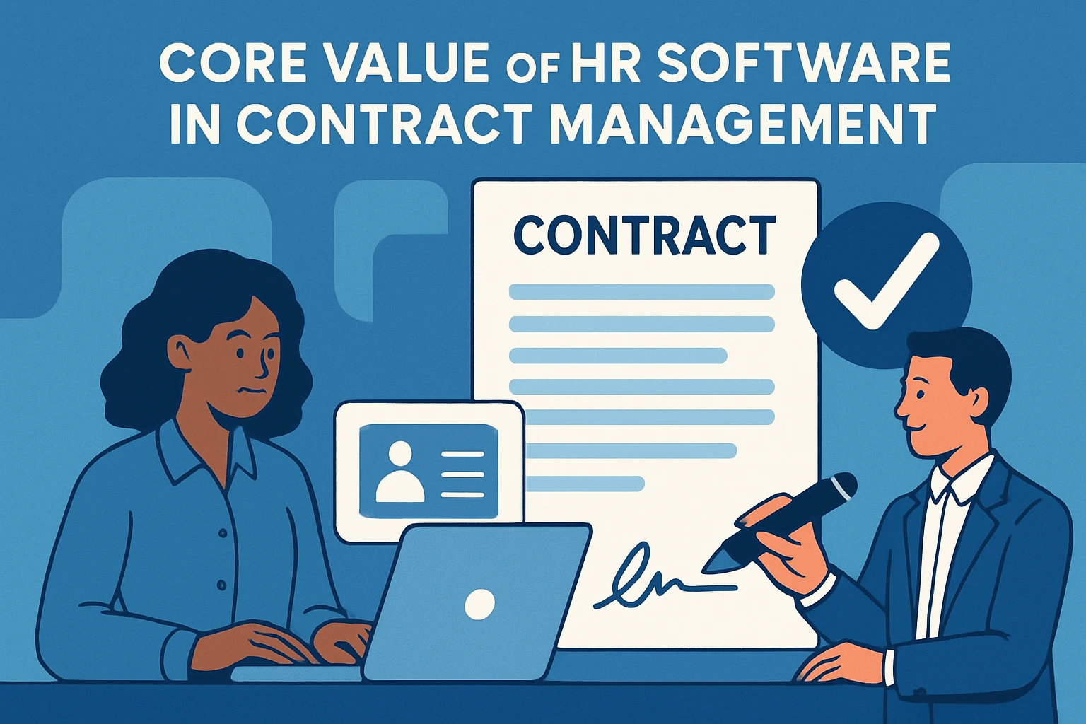 人力资源软件在合同管理中的核心价值