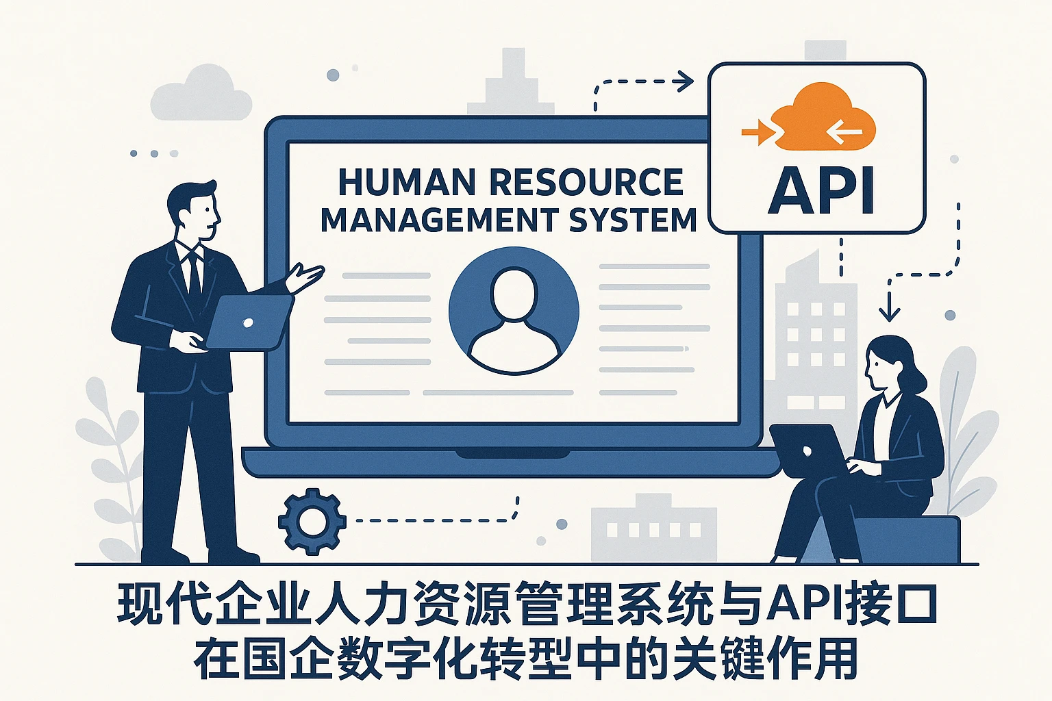 现代企业人力资源管理系统与API接口在国企数字化转型中的关键作用