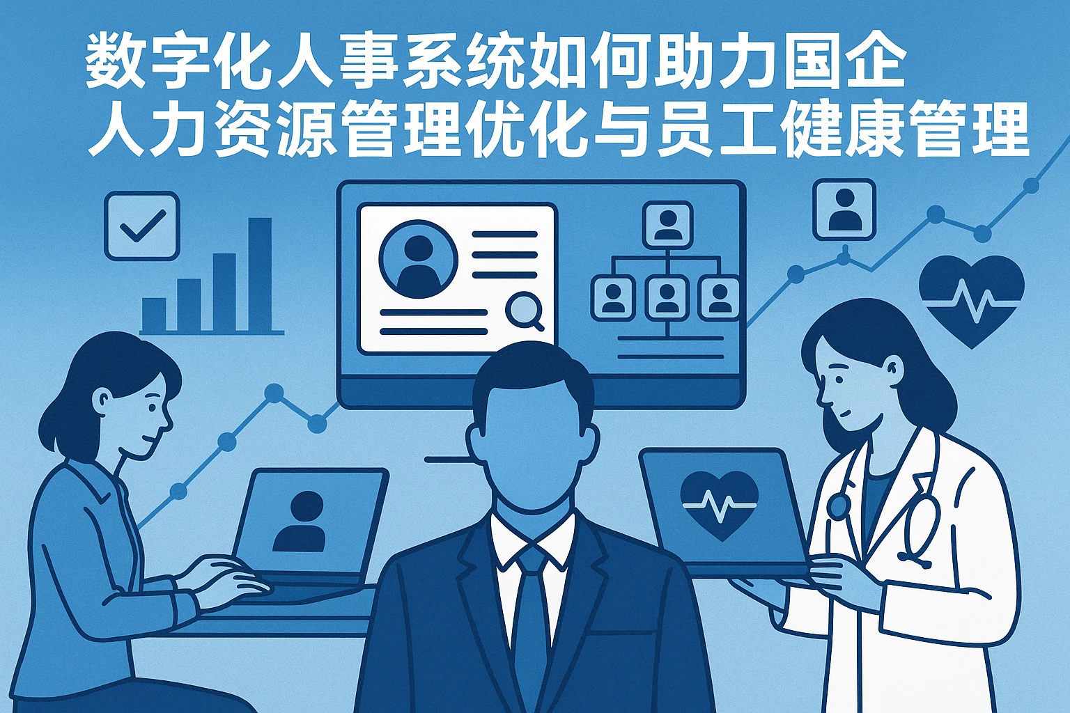 数字化人事系统如何助力国企人力资源系统优化与员工健康管理