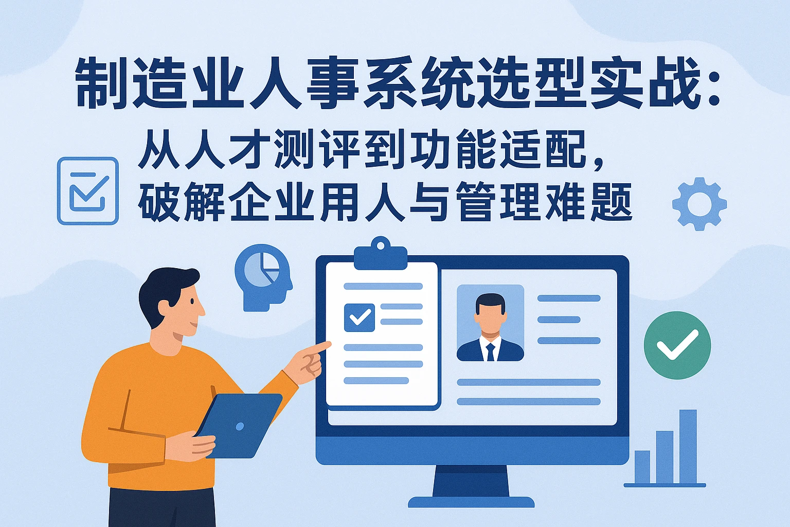 制造业人事系统选型实战：从人才测评到功能适配，破解企业用人与管理难题