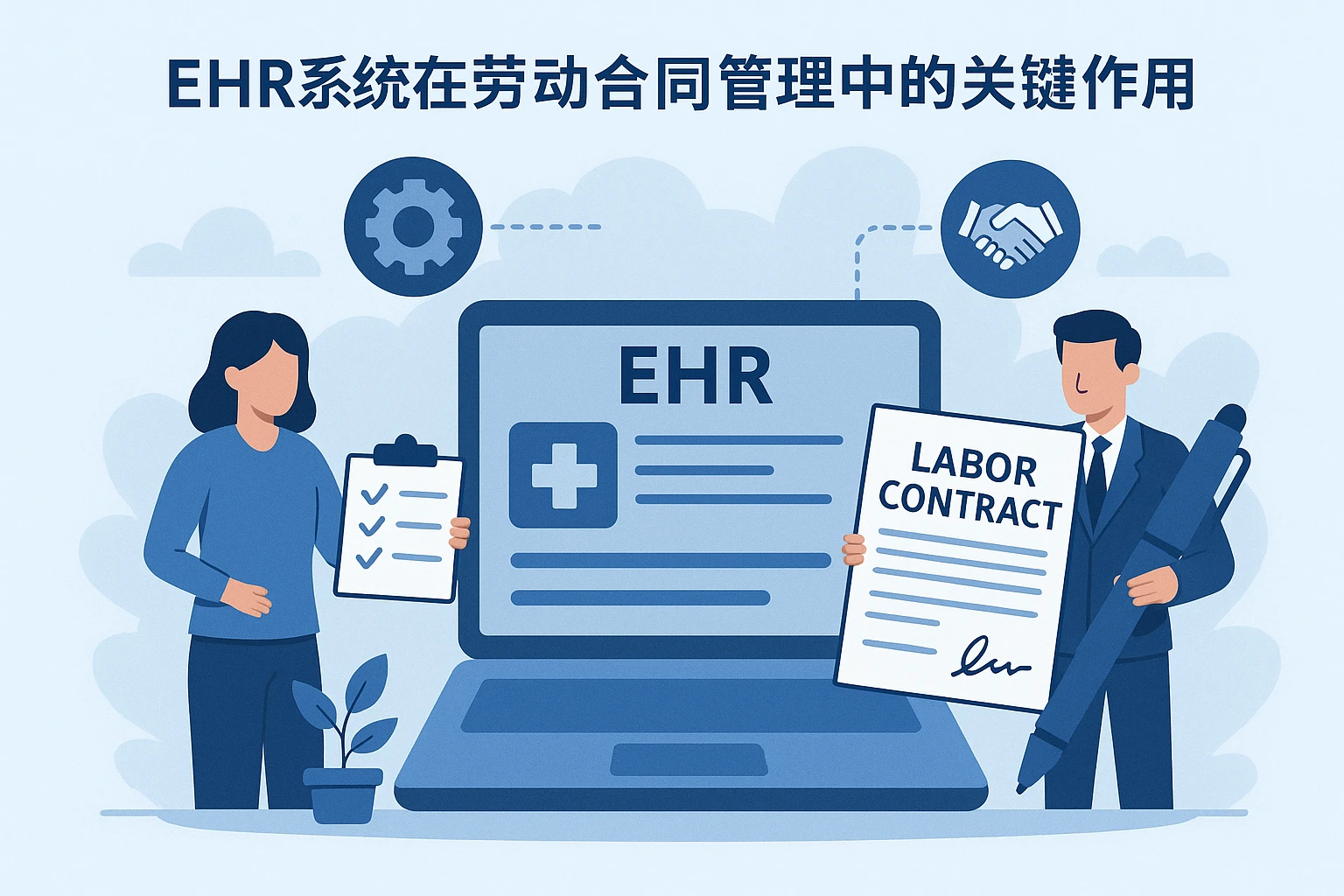 EHR系统在劳动合同管理中的关键作用