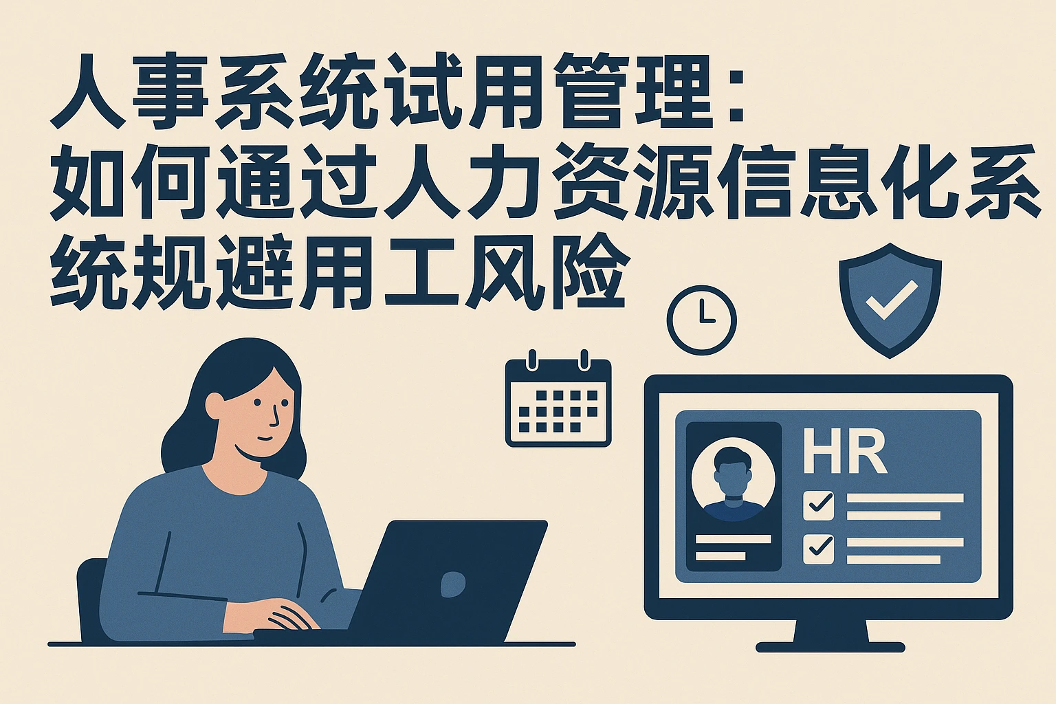 人事系统试用管理:如何通过人力资源信息化系统规避用工风险