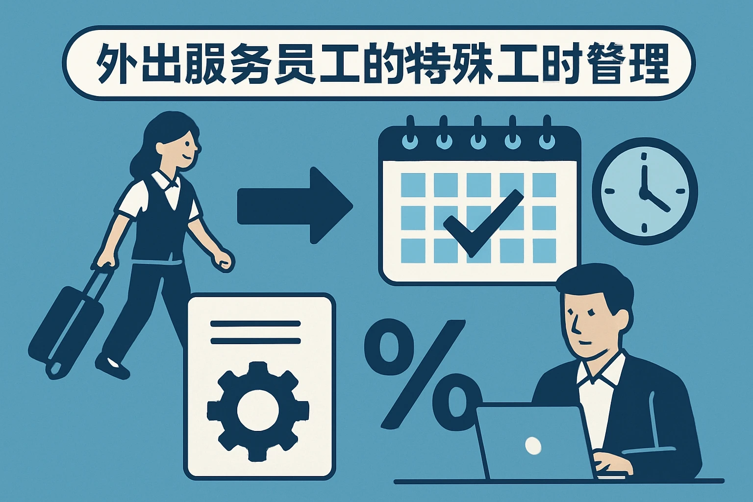 外出服务员工的特殊工时管理