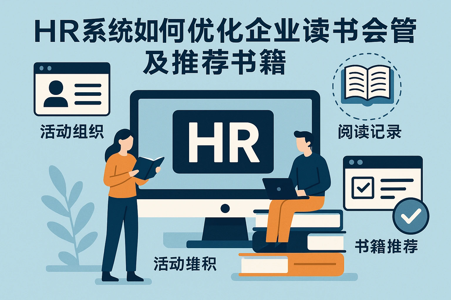 HR系统如何优化企业读书会管理与推荐书籍