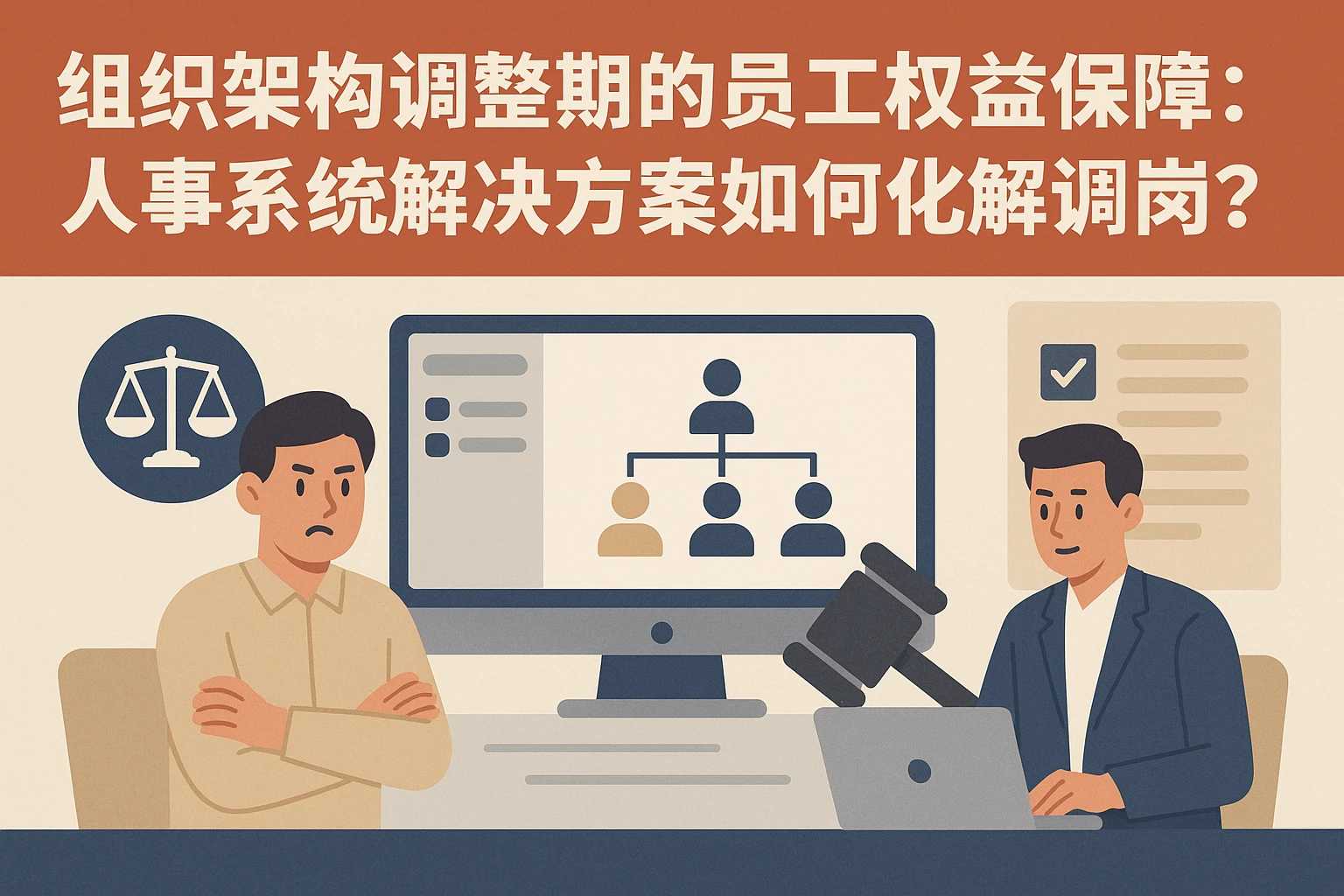 组织架构调整期的员工权益保障：人事系统解决方案如何化解调岗纠纷？