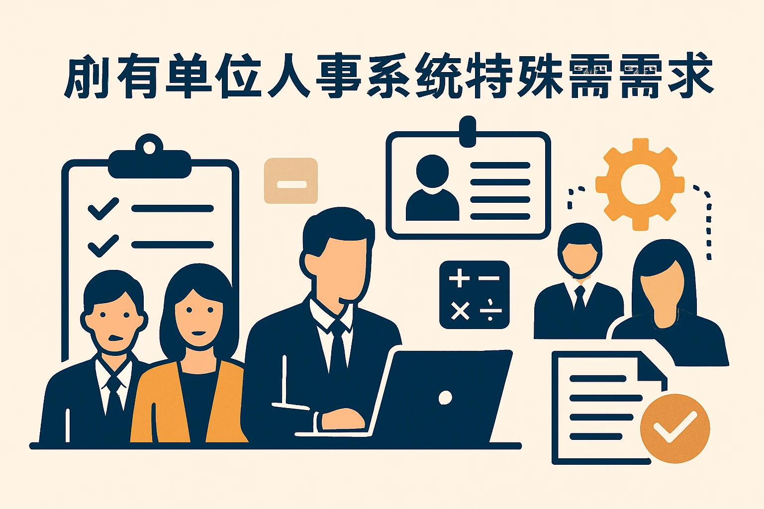 事业单位人事系统的特殊需求