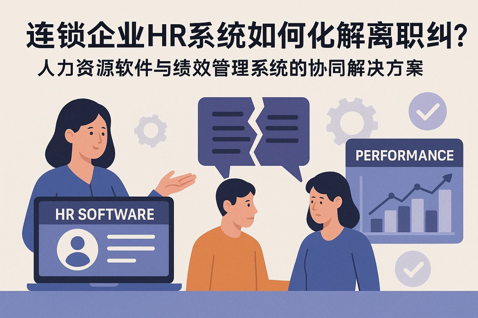 连锁企业HR系统如何化解离职纠纷?人力资源软件与绩效管理系统的协同解决方案