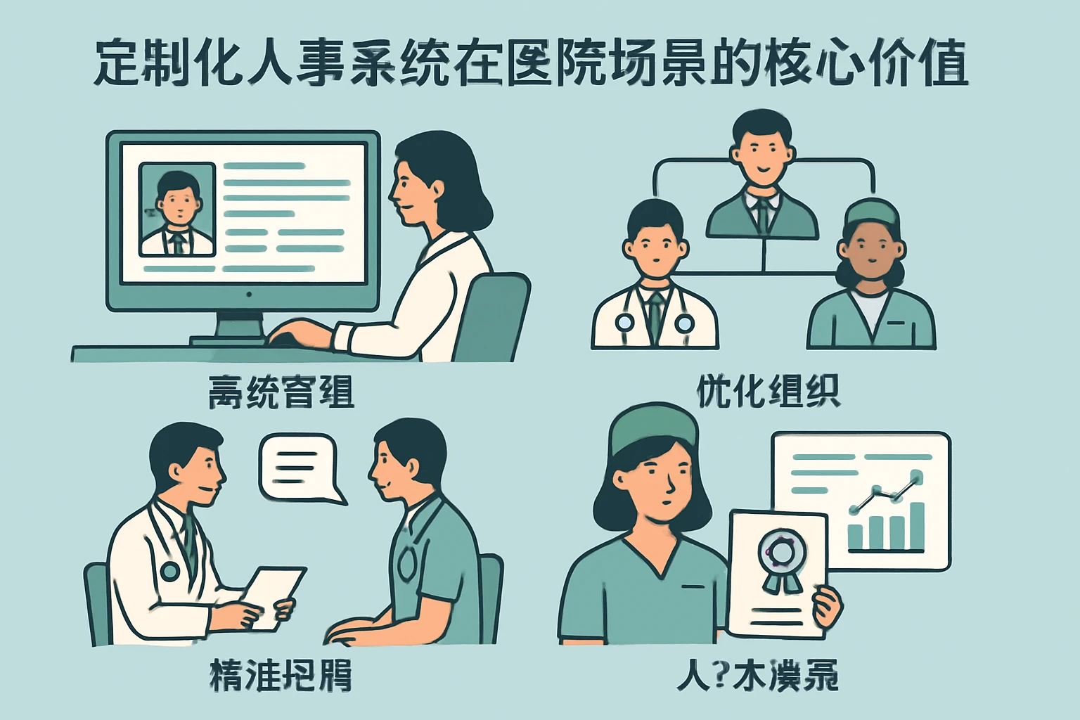 定制化人事系统在医院场景的核心价值