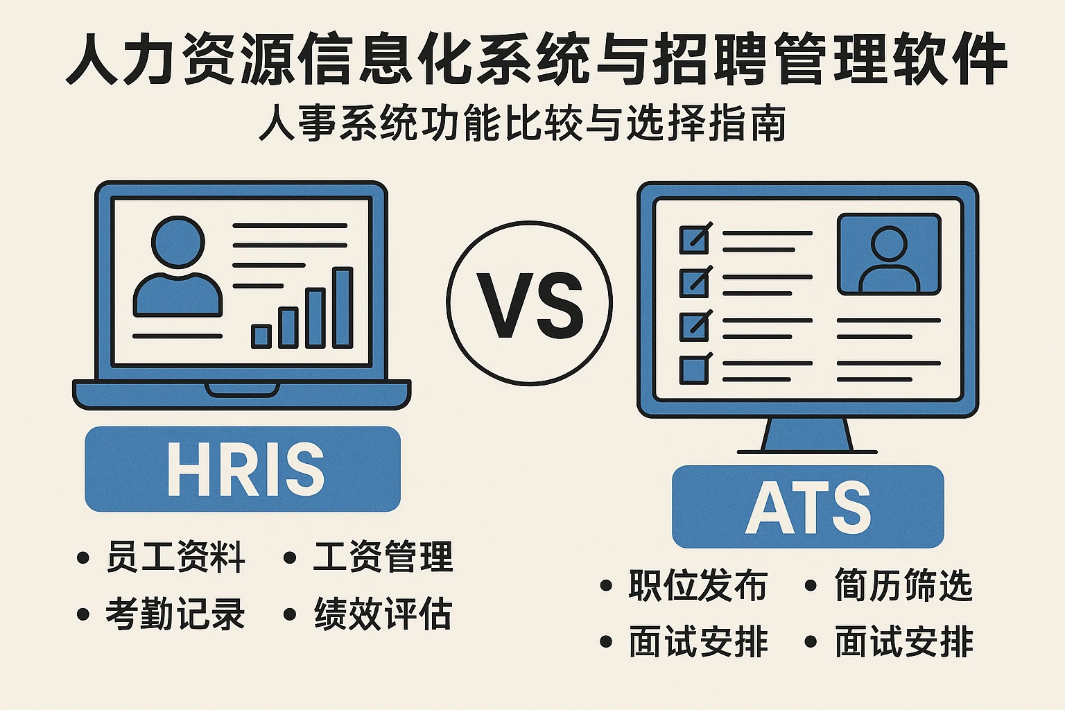 人力资源信息化系统与招聘管理软件：人事系统功能比较与选择指南