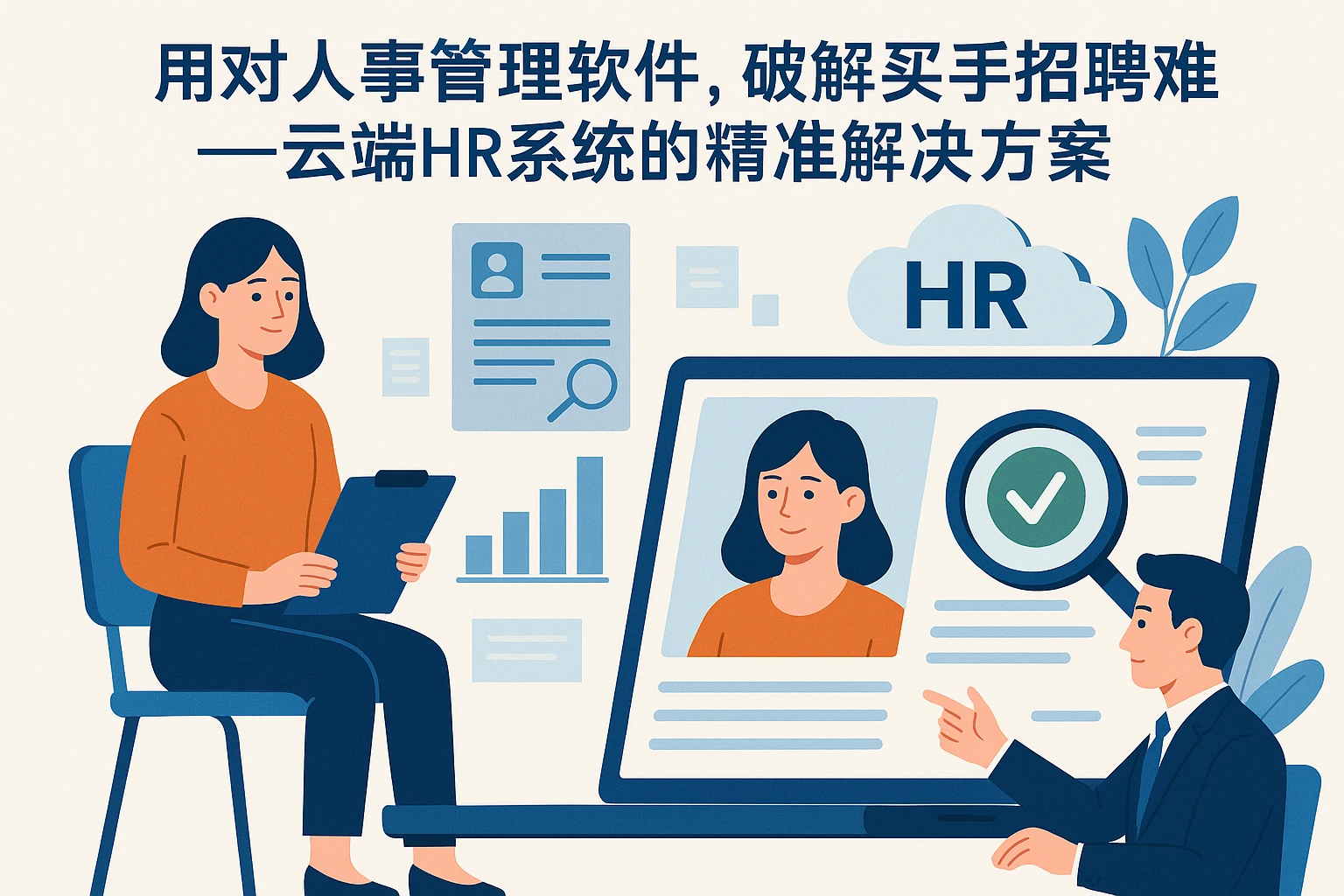 用对人事管理软件,破解买手招聘难——云端HR系统的精准解决方案