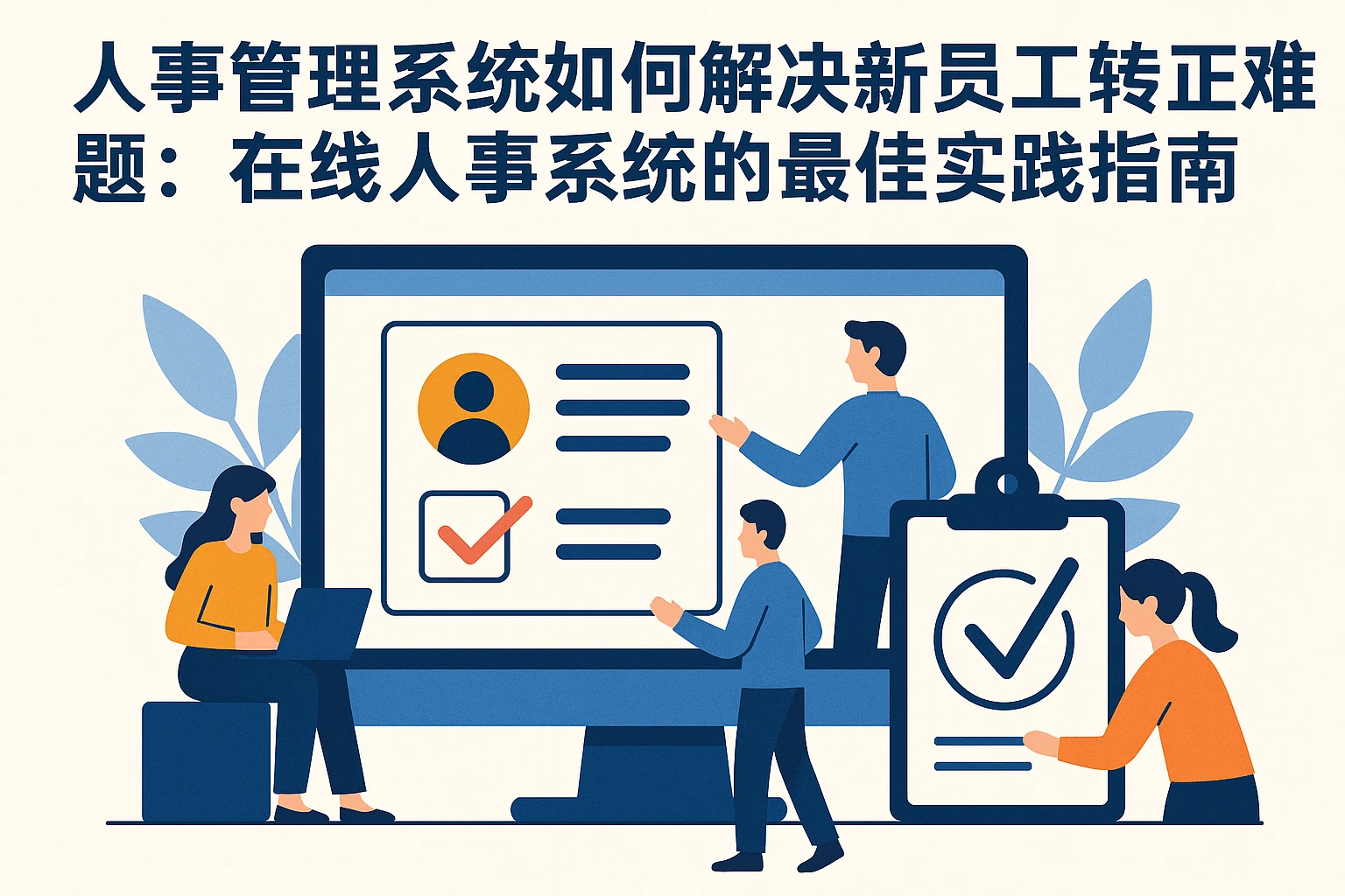 人事管理系统如何解决新员工转正难题：在线人事系统的最佳实践指南