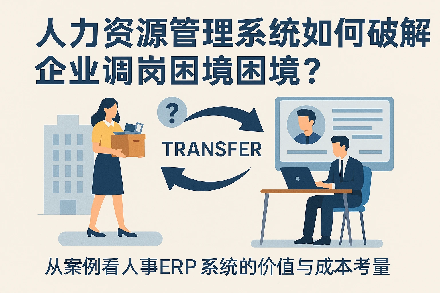 人力资源管理系统如何破解企业调岗困境?从案例看人事ERP系统的价值与成本考量