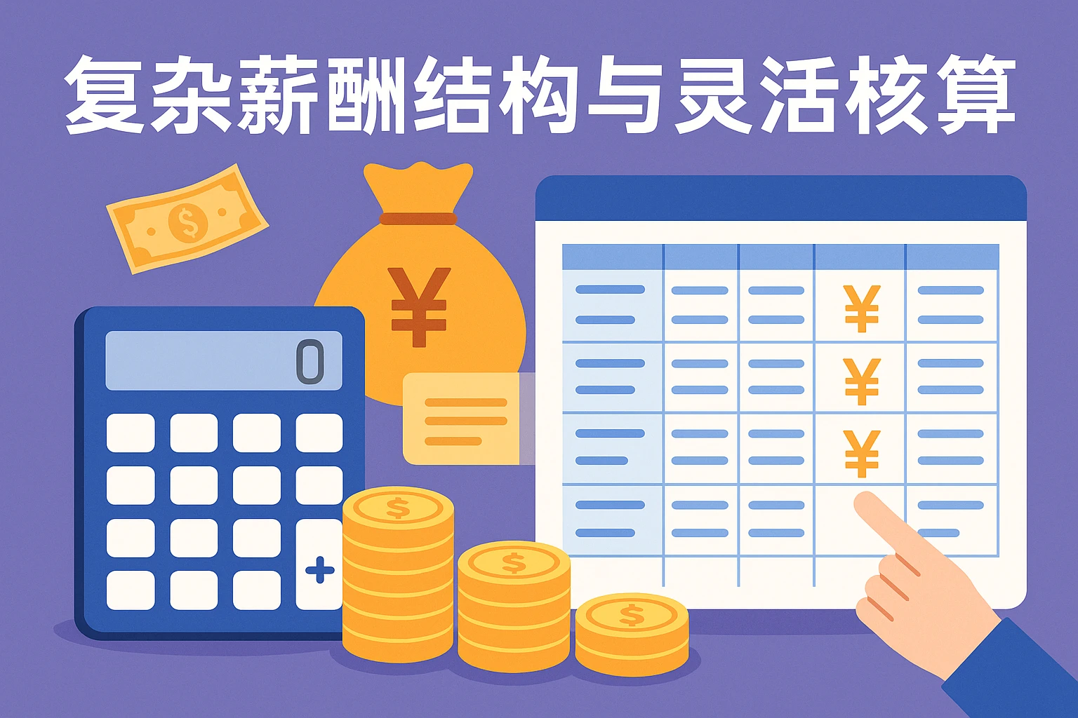 2. 复杂薪酬结构与灵活核算