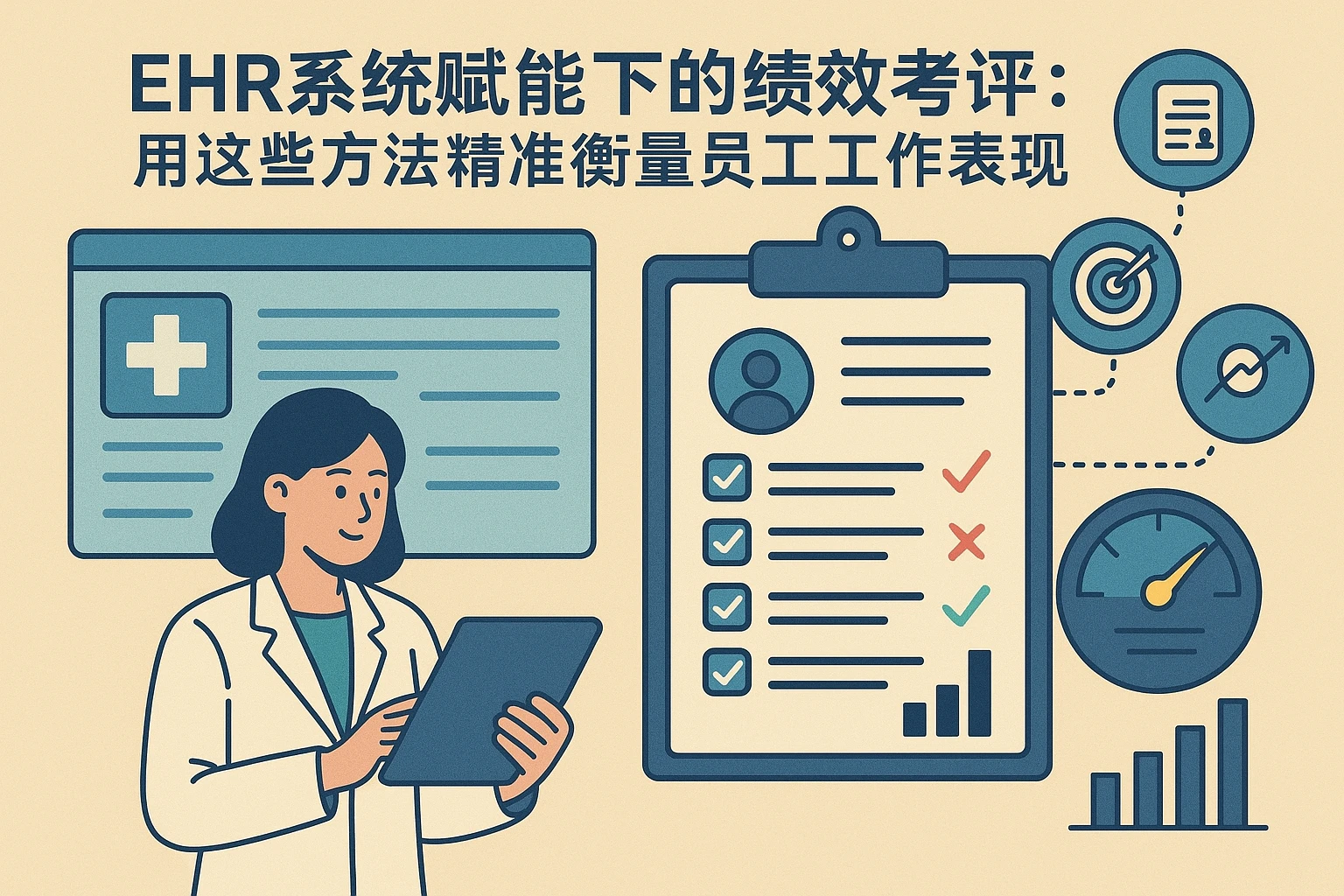 EHR系统赋能下的绩效考评:用这些方法精准衡量员工工作表现