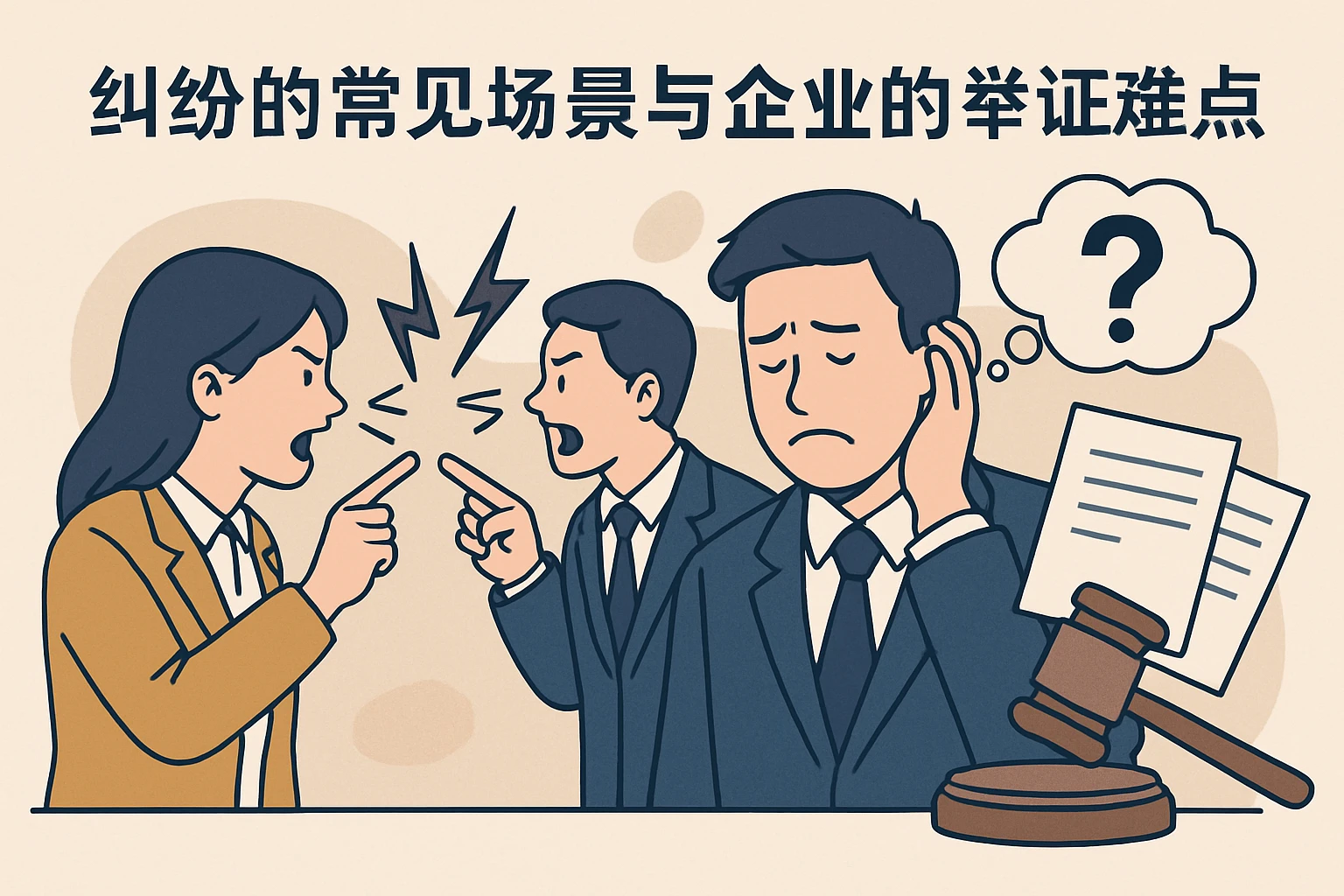 2. 纠纷的常见场景与企业的举证难点