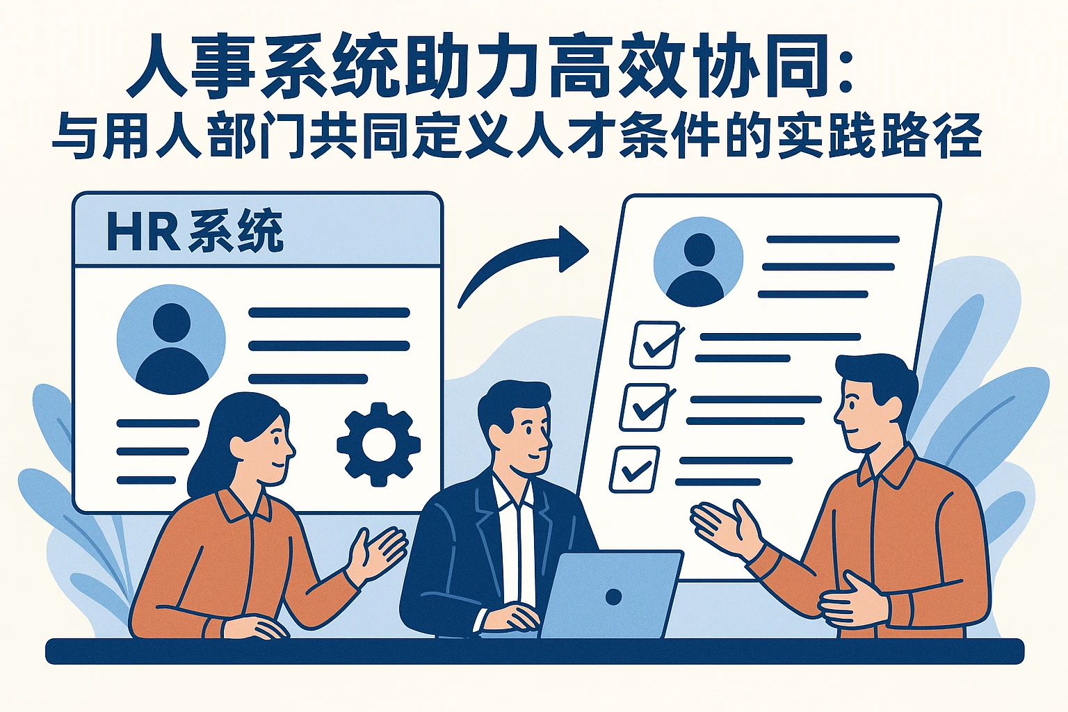 人事系统助力高效协同：与用人部门共同定义人才条件的实践路径