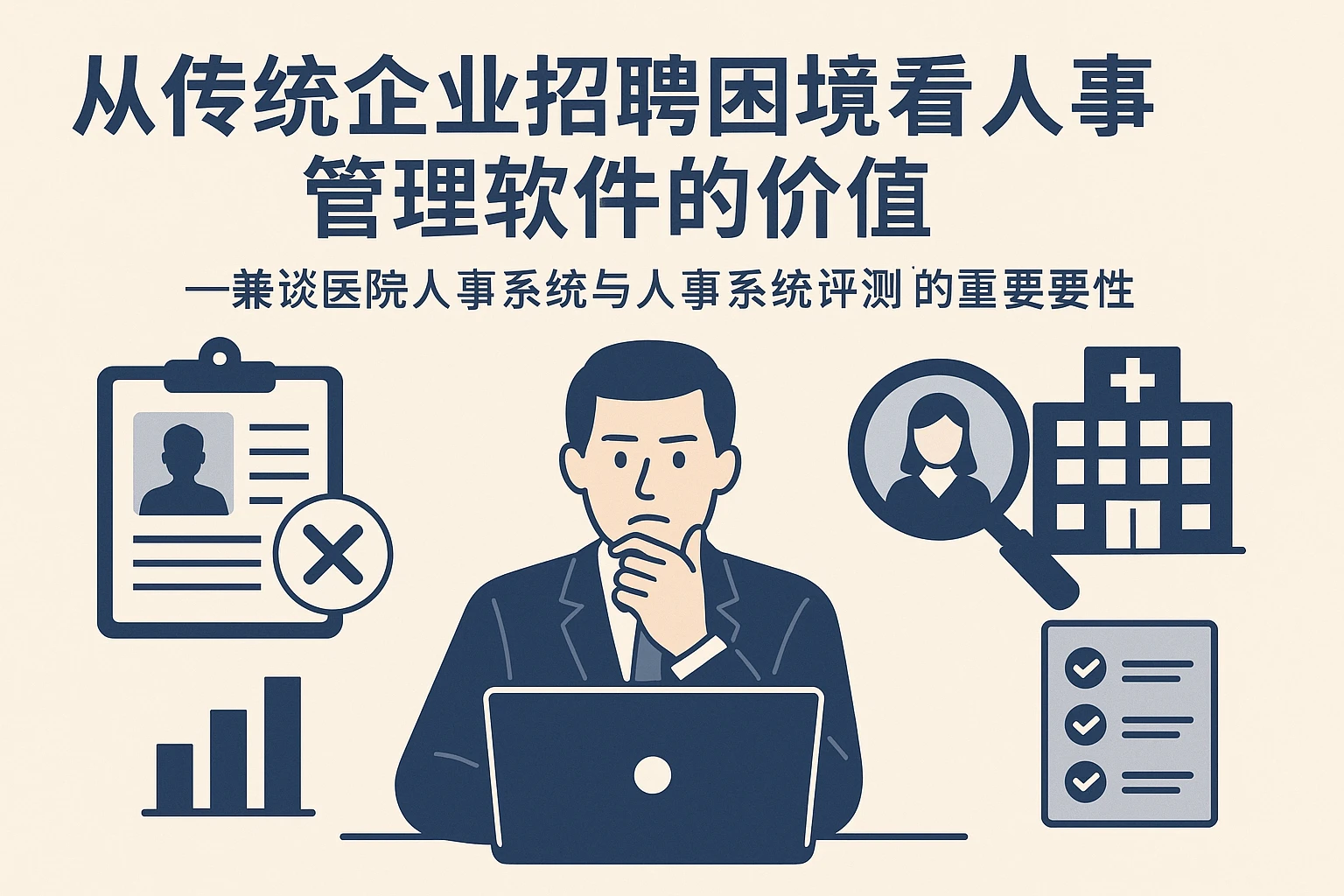 从传统企业招聘困境看人事管理软件的价值——兼谈医院人事系统与人事系统评测的重要性