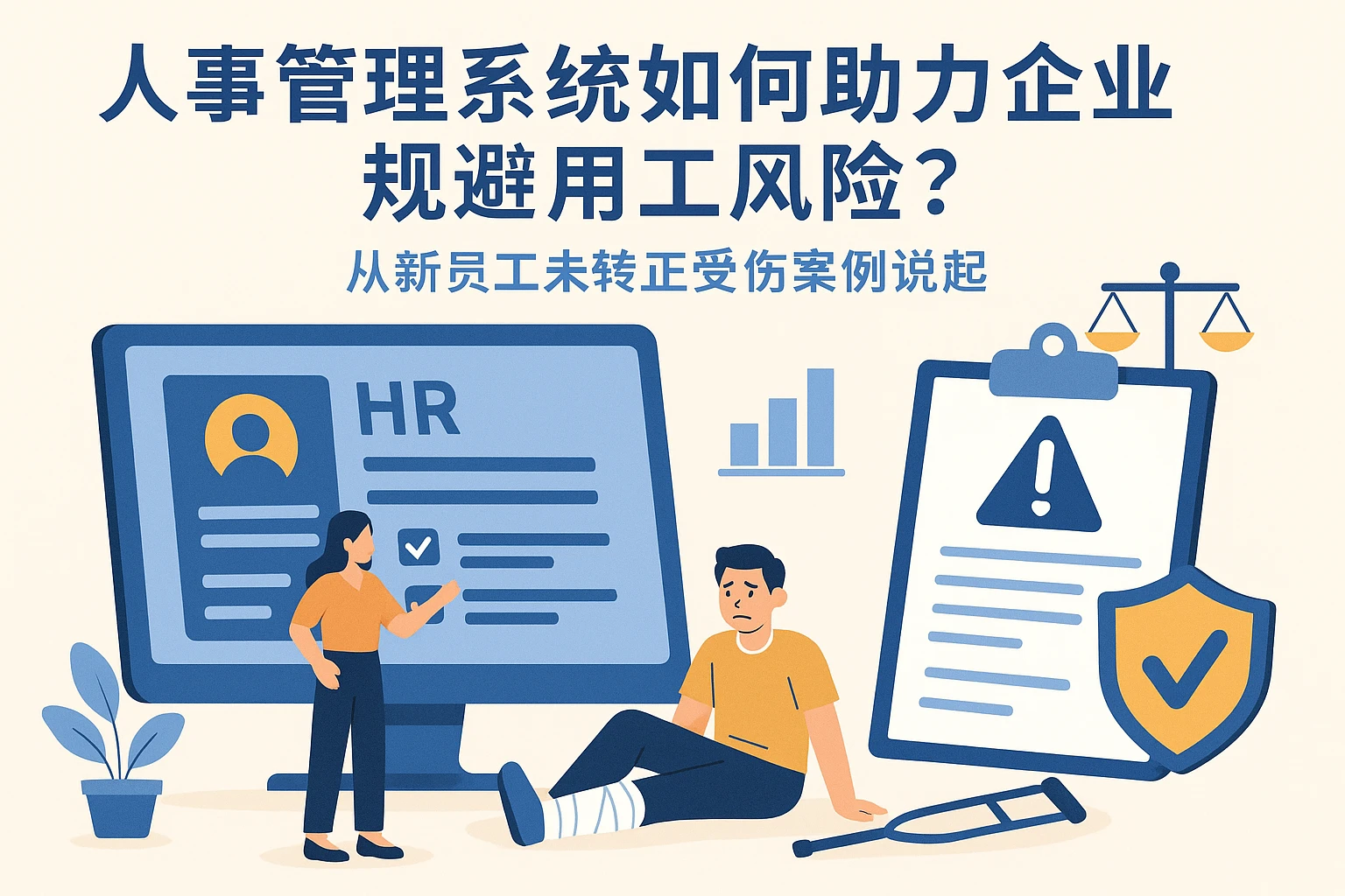 人事管理系统如何助力企业规避用工风险？从新员工未转正受伤案例说起