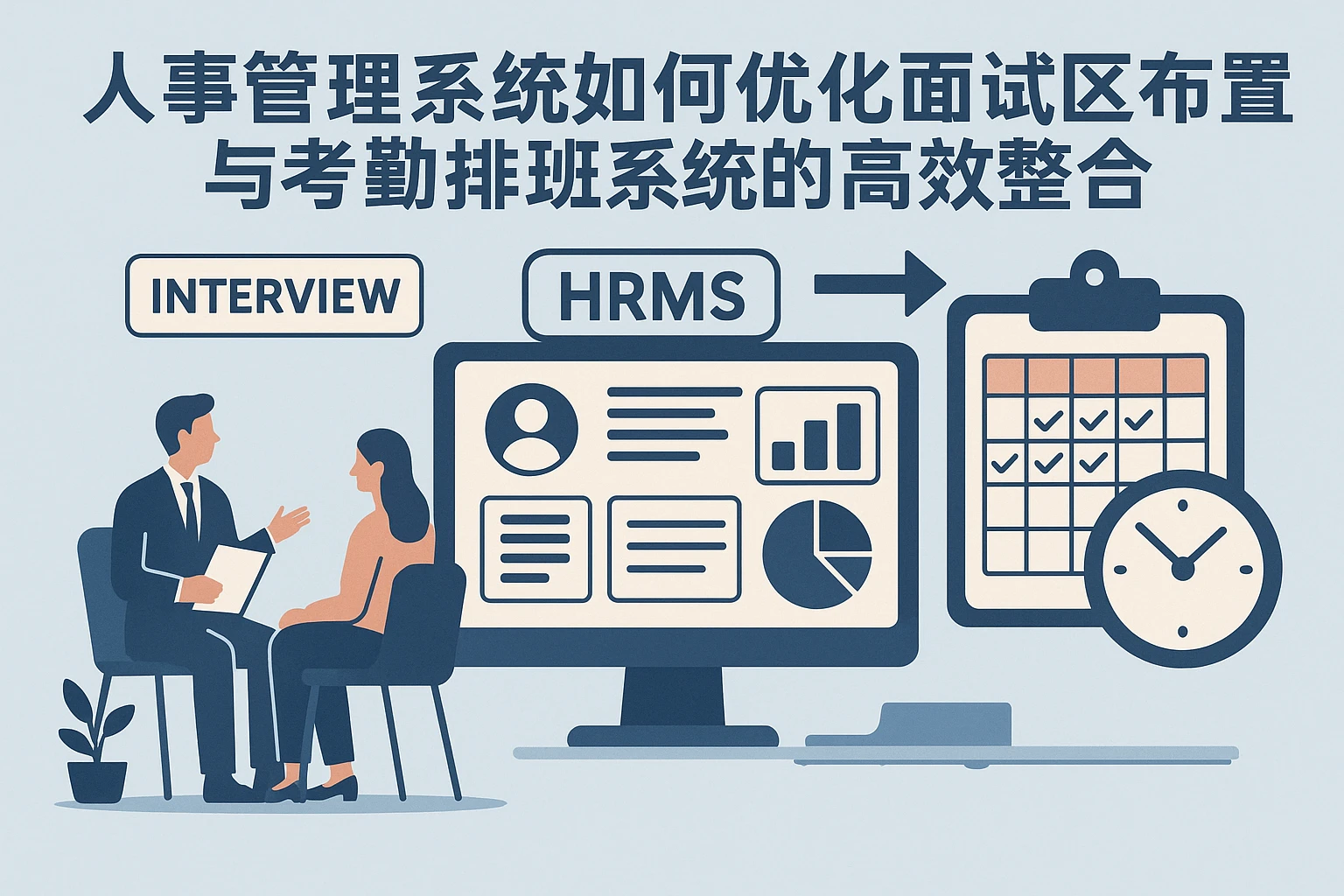 人事管理系统如何优化面试区布置与考勤排班系统的高效整合