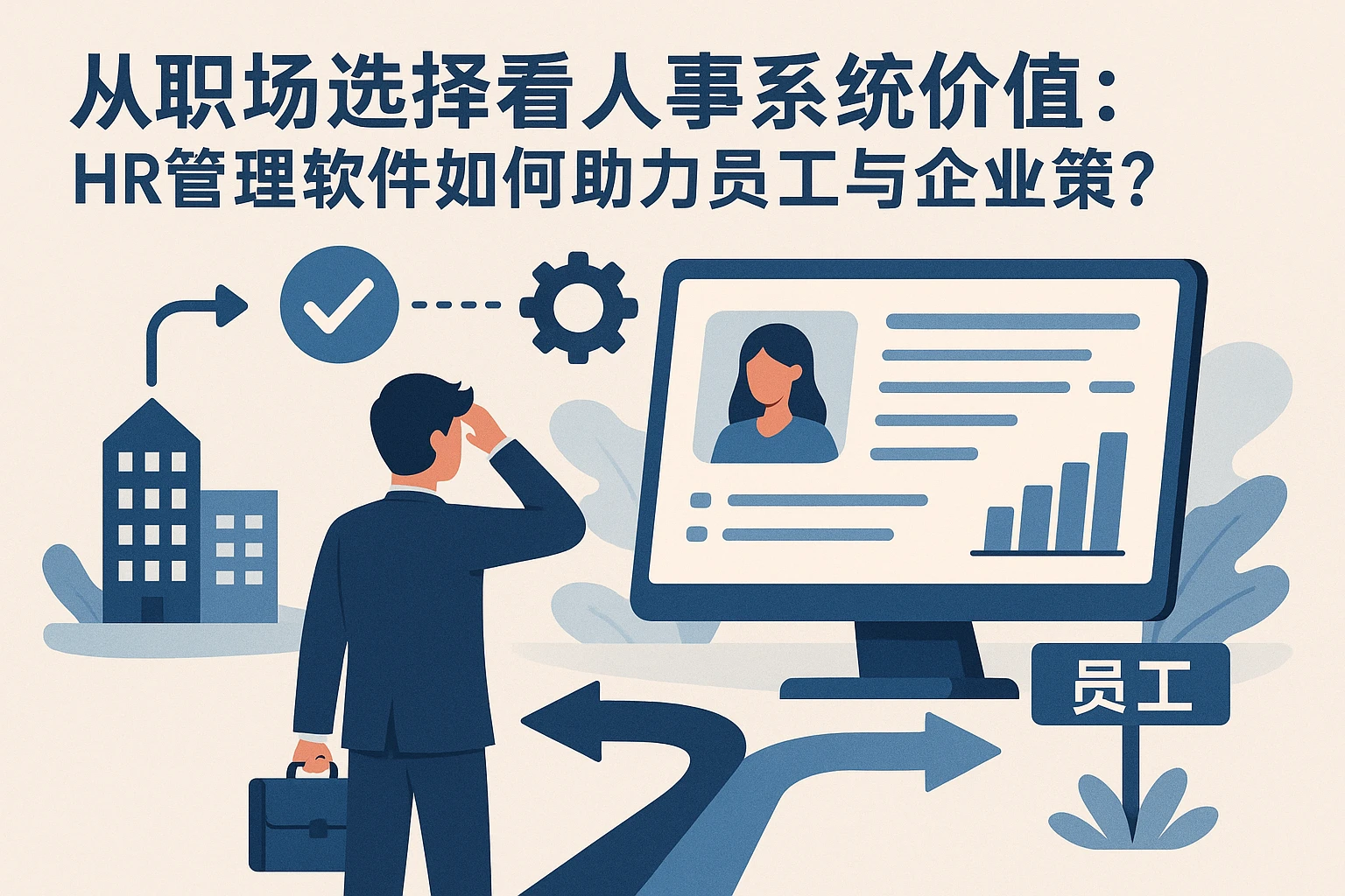 从职场选择看人事系统价值：HR管理软件如何助力员工与企业决策？
