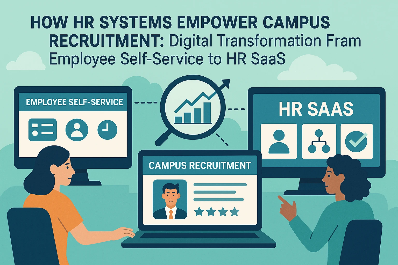人力资源系统如何赋能校园招聘:从员工自助系统到人力资源SaaS的数字化转型