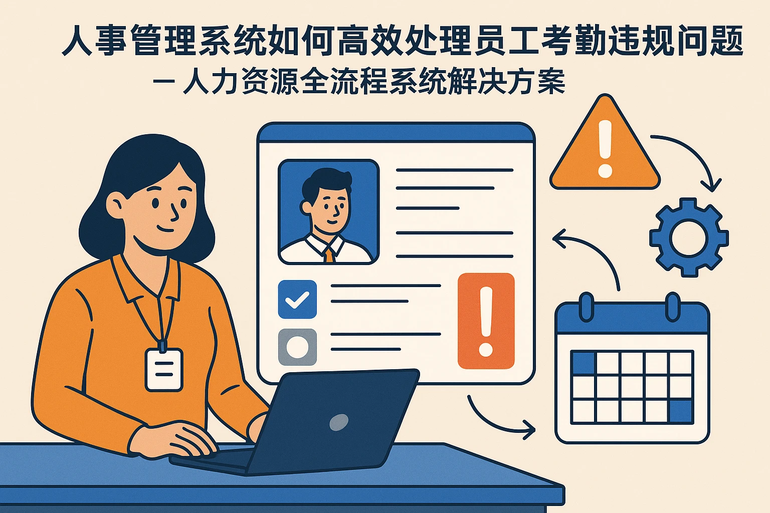人事管理系统如何高效处理员工考勤违规问题 - 人力资源全流程系统解决方案