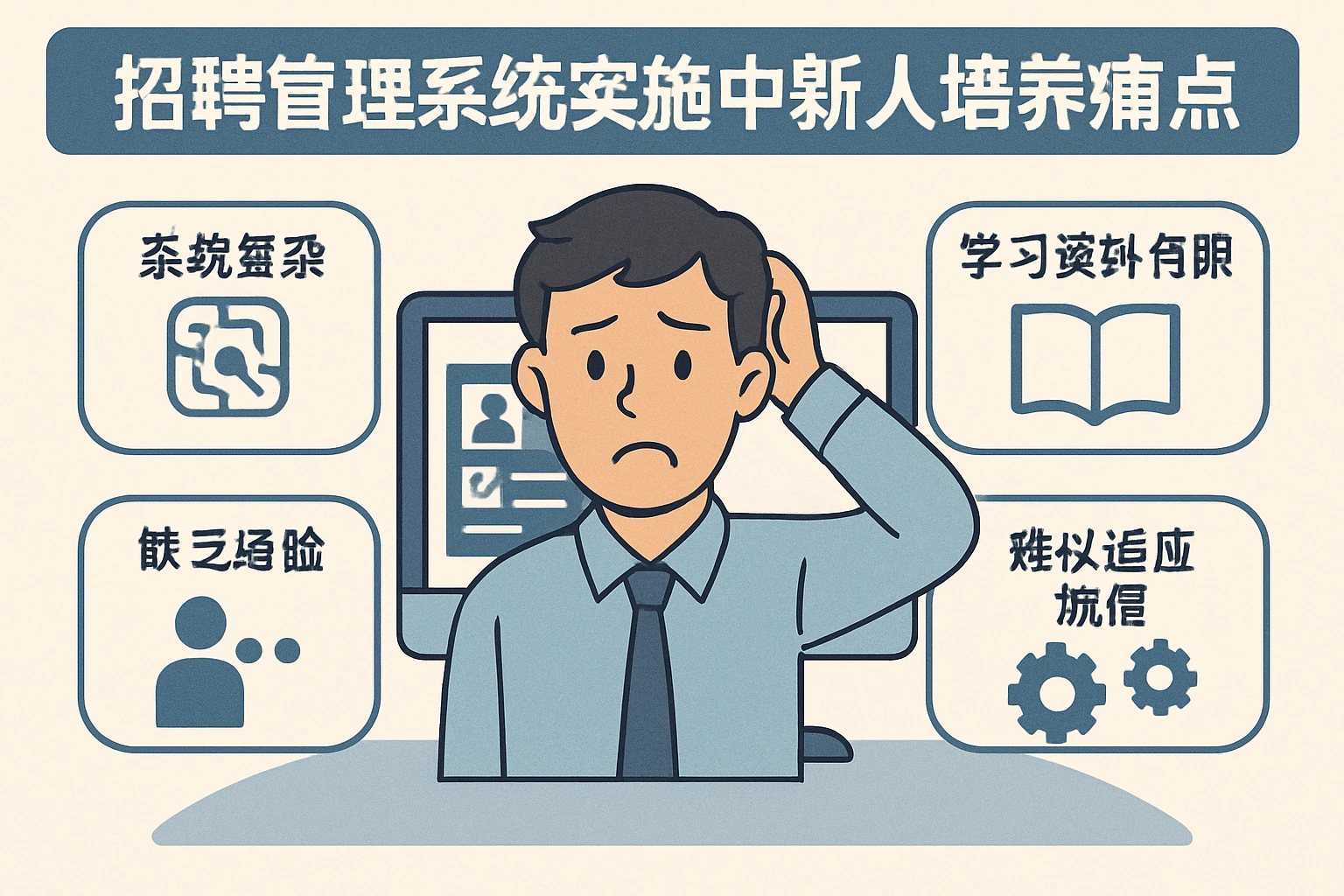 招聘管理系统实施中的新人培养痛点