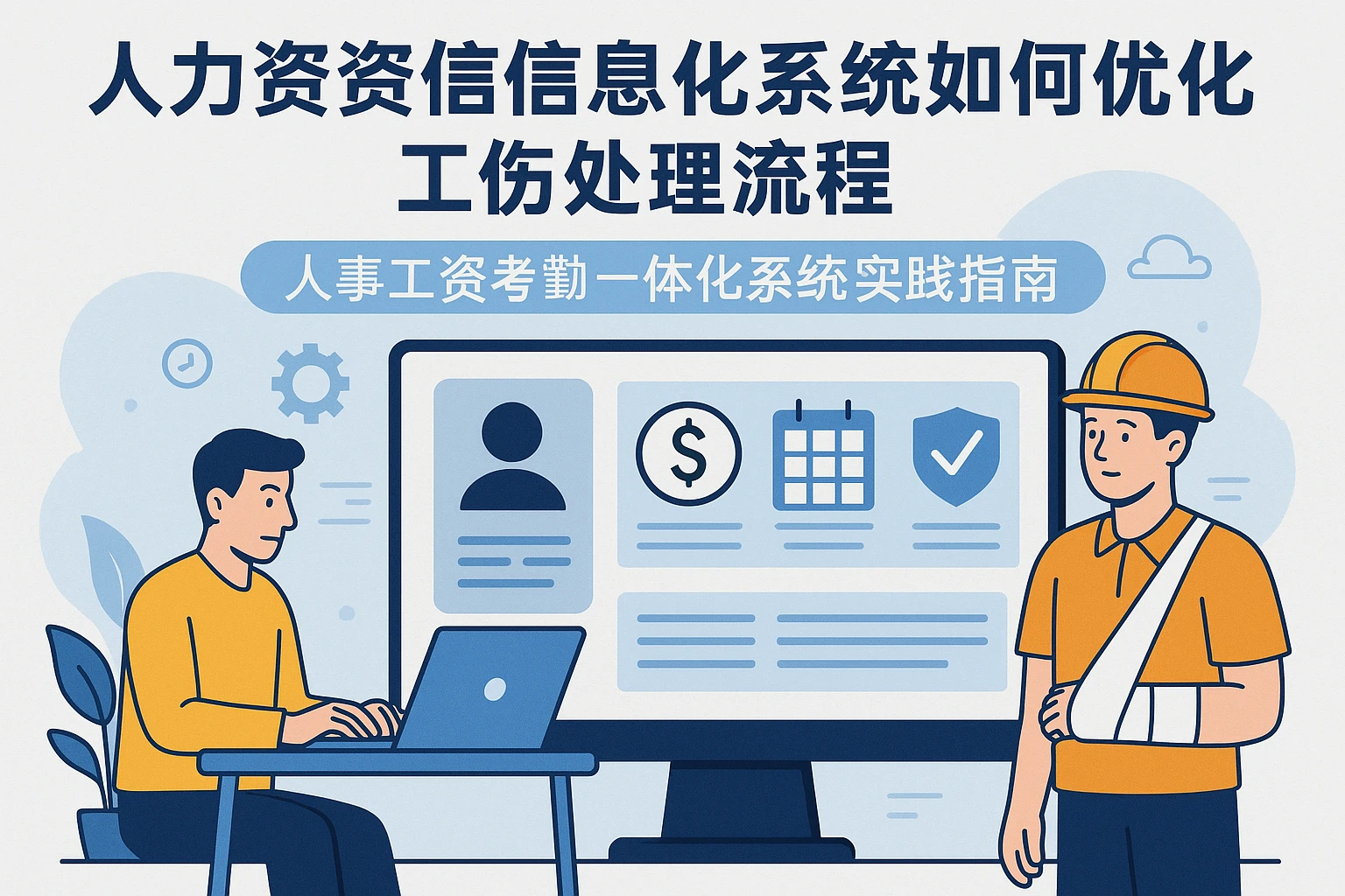 人力资源信息化系统如何优化工伤处理流程：人事工资考勤一体化系统实践指南