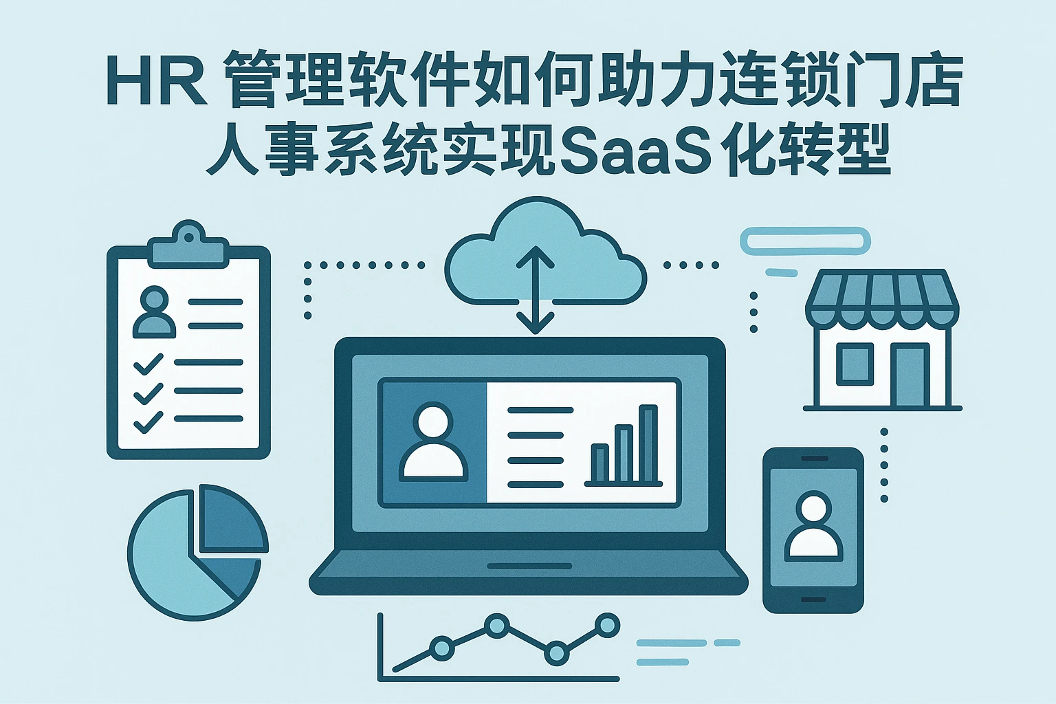 HR管理软件如何助力连锁门店人事系统实现SaaS化转型