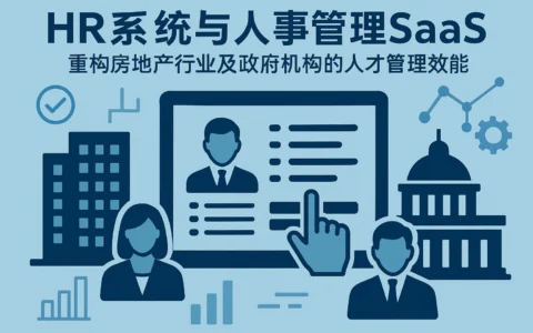 HR系统与人事管理SaaS：重构房地产行业及政府机构的人才管理效能