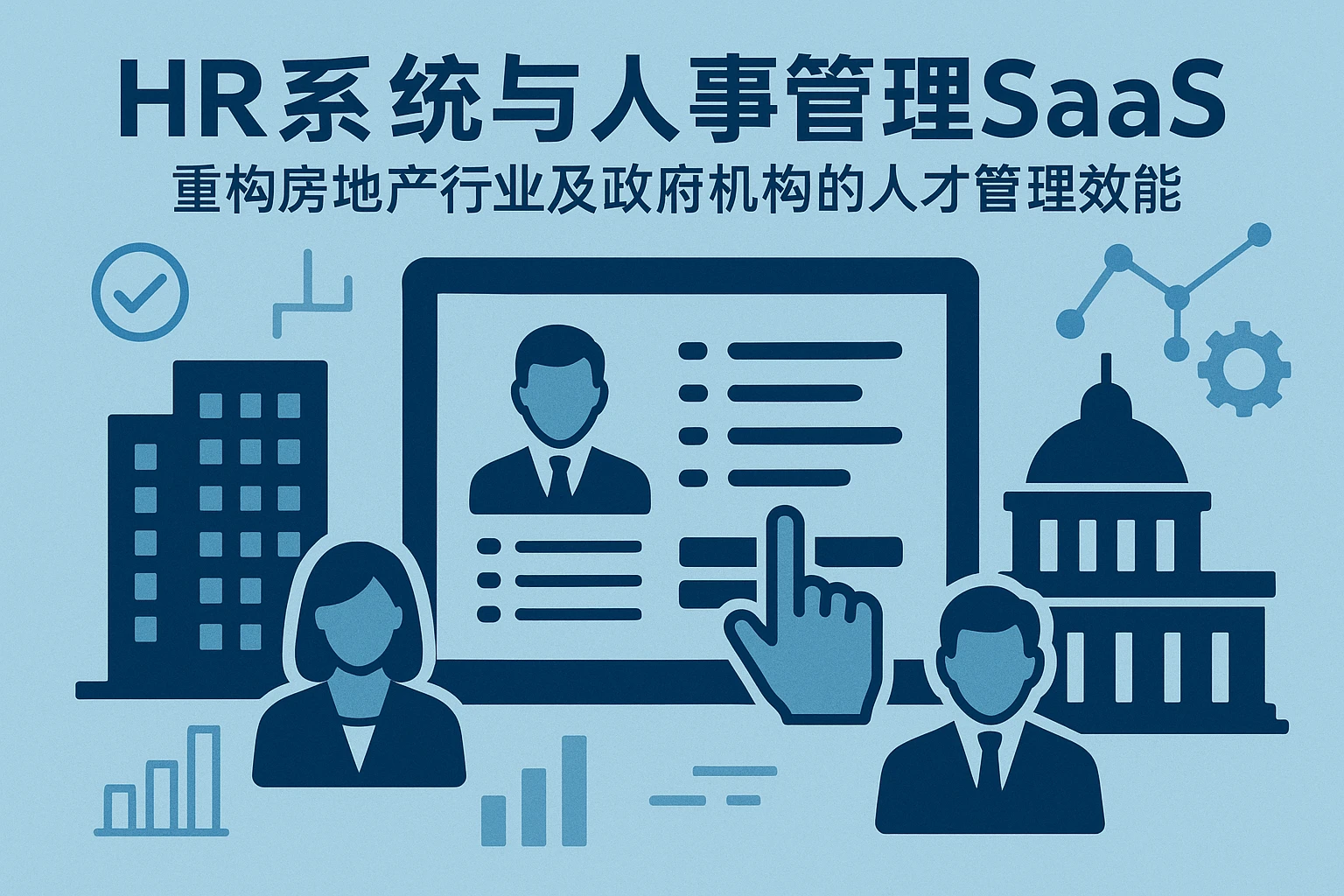 HR系统与人事管理SaaS：重构房地产行业及政府机构的人才管理效能