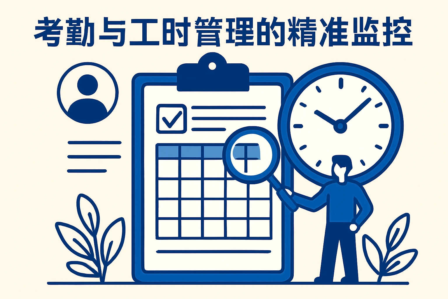 考勤与工时管理的精准监控