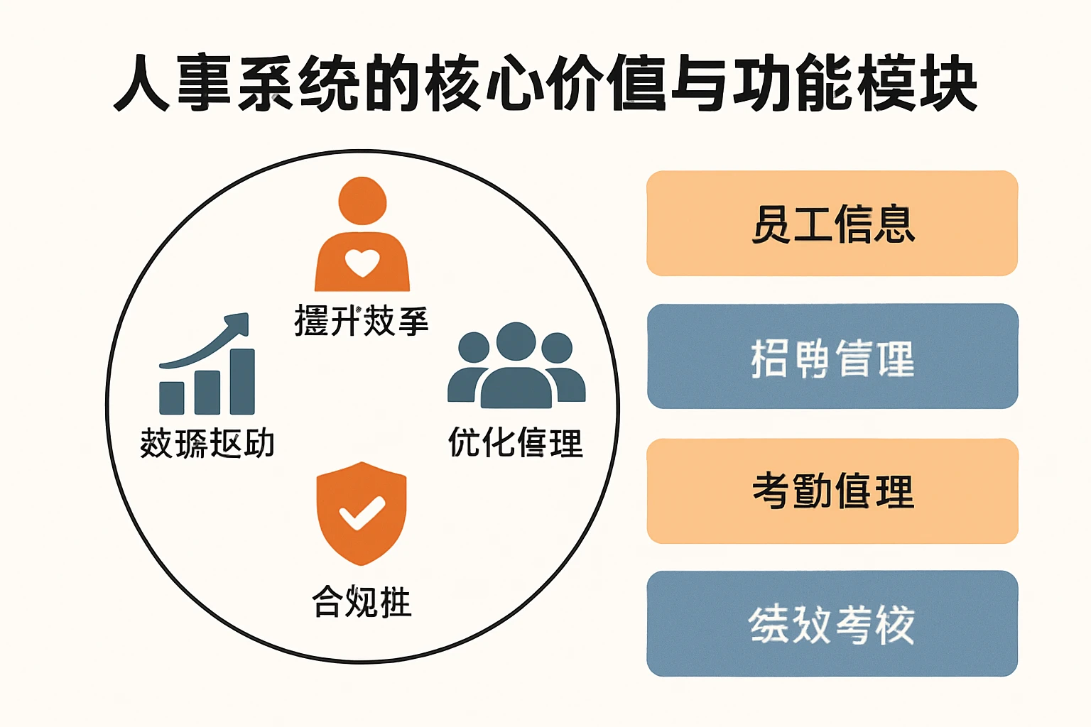 人事系统的核心价值与功能模块