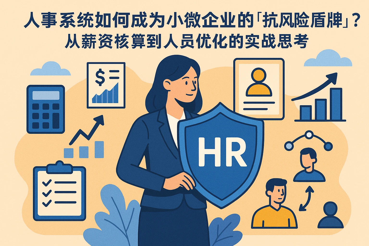 人事系统如何成为小微企业的「抗风险盾牌」？从薪资核算到人员优化的实战思考