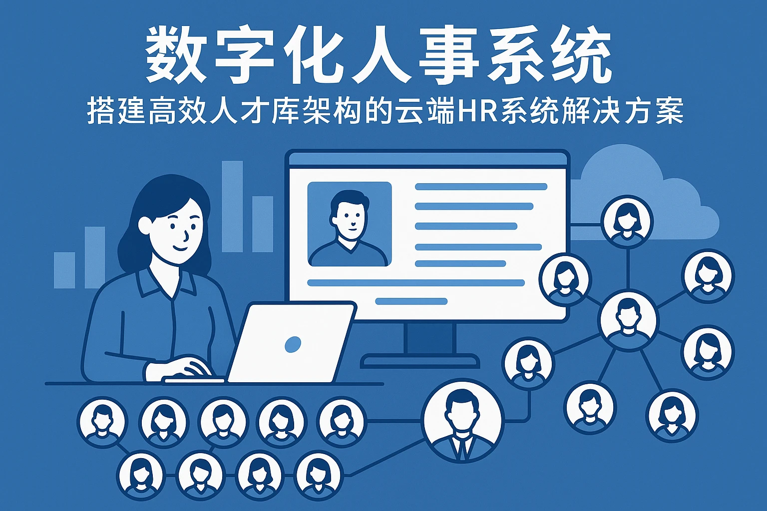 数字化人事系统:搭建高效人才库架构的云端HR系统解决方案