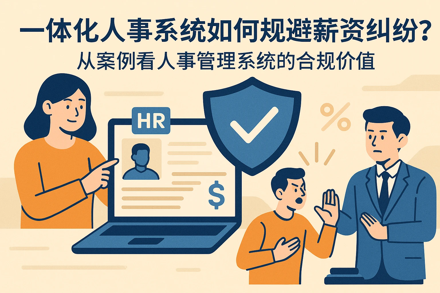 一体化人事系统如何规避薪资纠纷?从案例看人事管理系统的合规价值