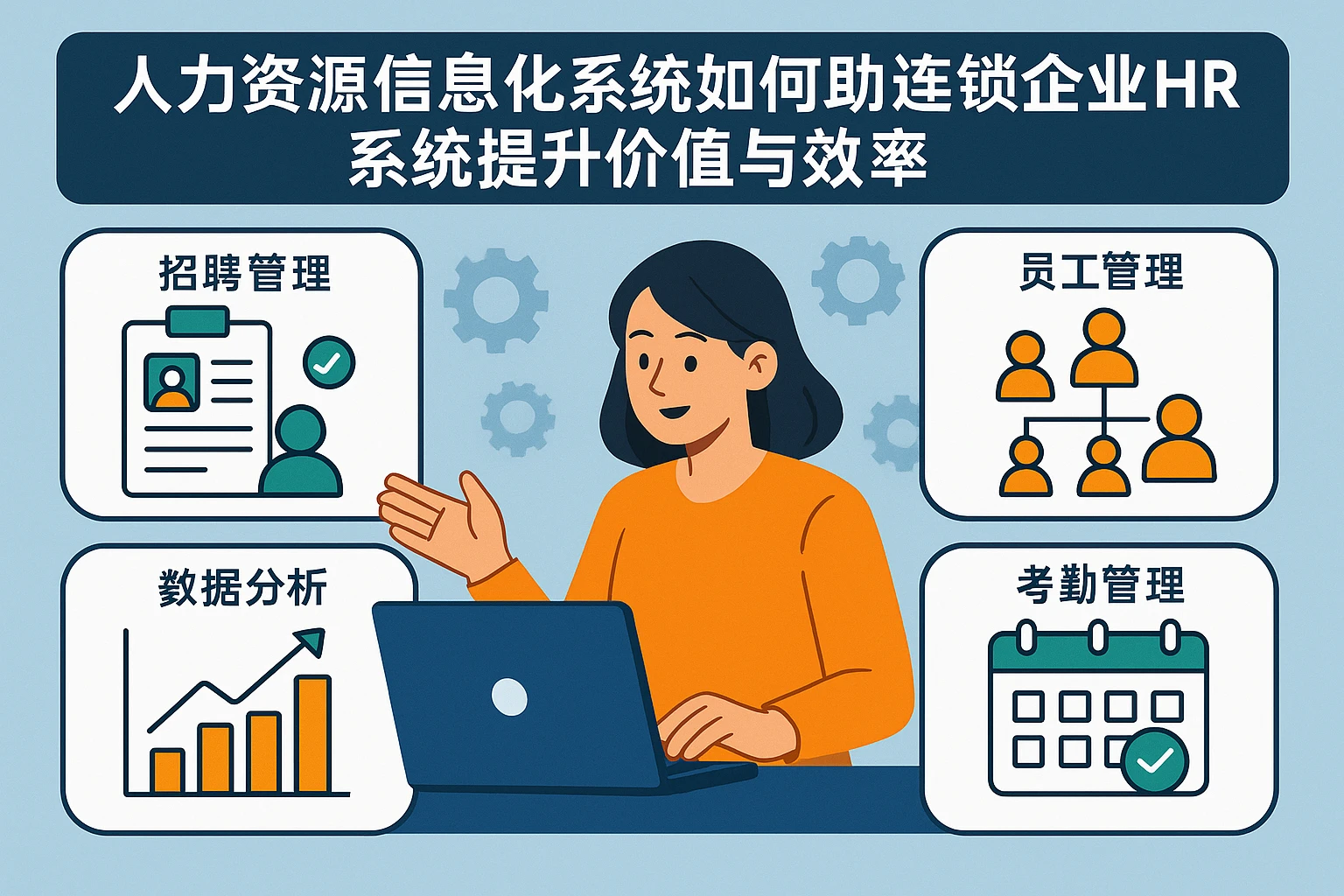 人力资源信息化系统如何助力连锁企业HR系统提升价值与效率